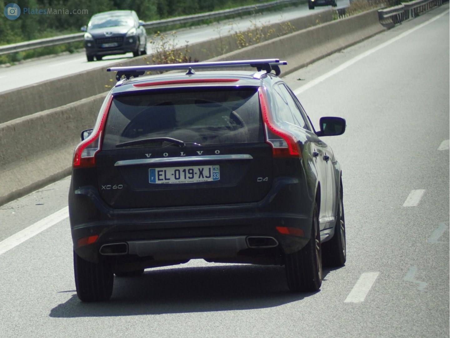 EL-019-XJ, Volvo XC60 1st gen (156), facelift, 2013–2017