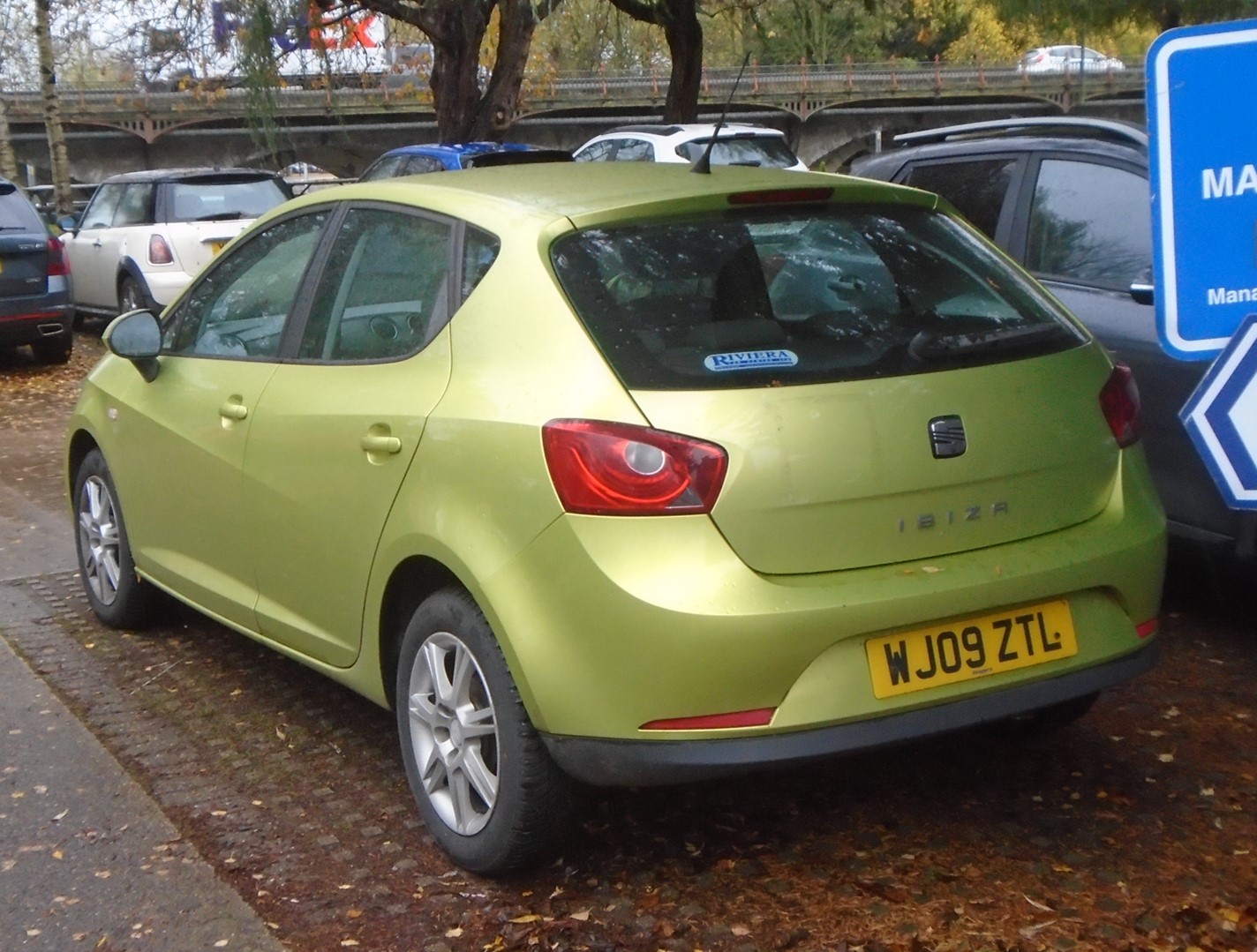 WJ09ZTL, SEAT Ibiza 4th gen 5-door Hatch (6J), 2008–2017