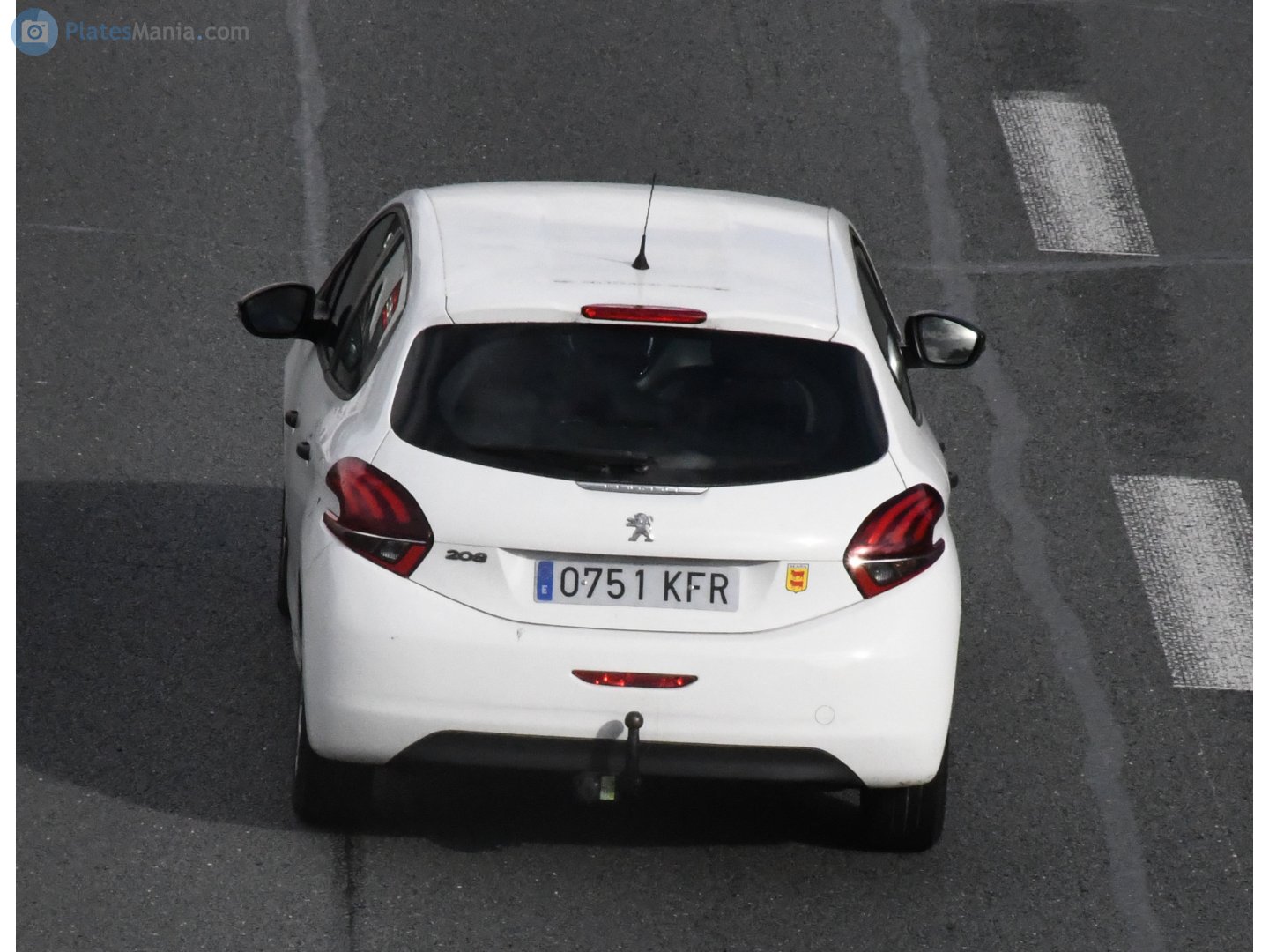 0751 KFR, Peugeot 208 1st gen 5-door Hatch (A9), facelift, 2015–2020