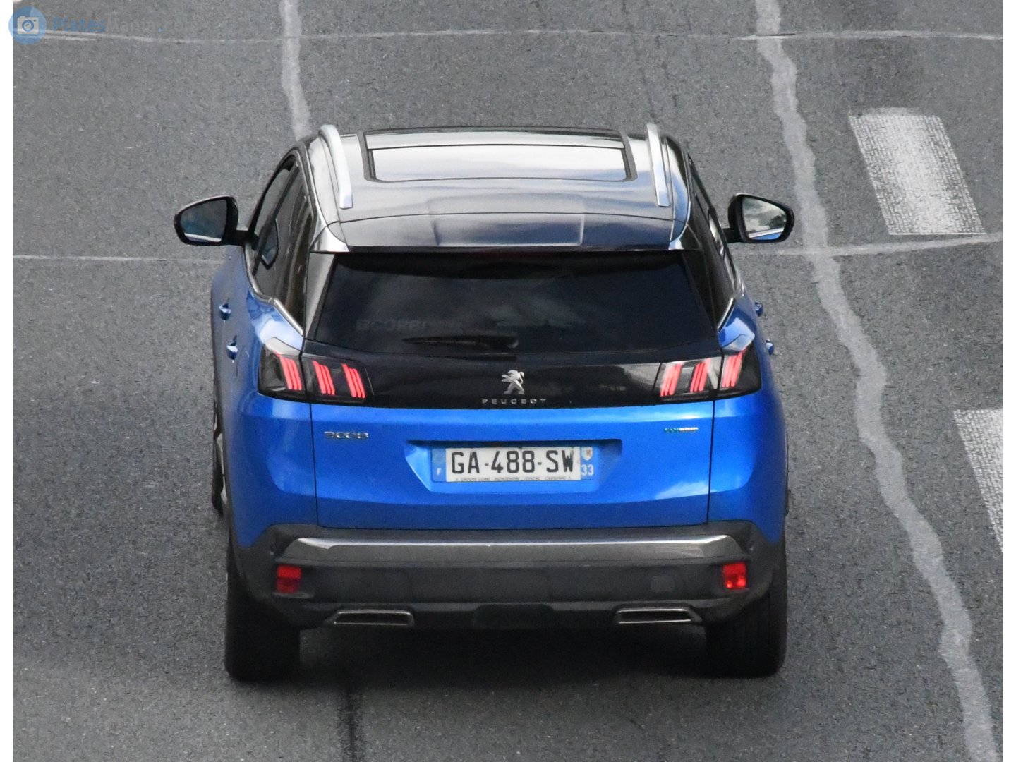 GA-488-SW, Peugeot 3008 2nd gen (P84), facelift, 2020–2024