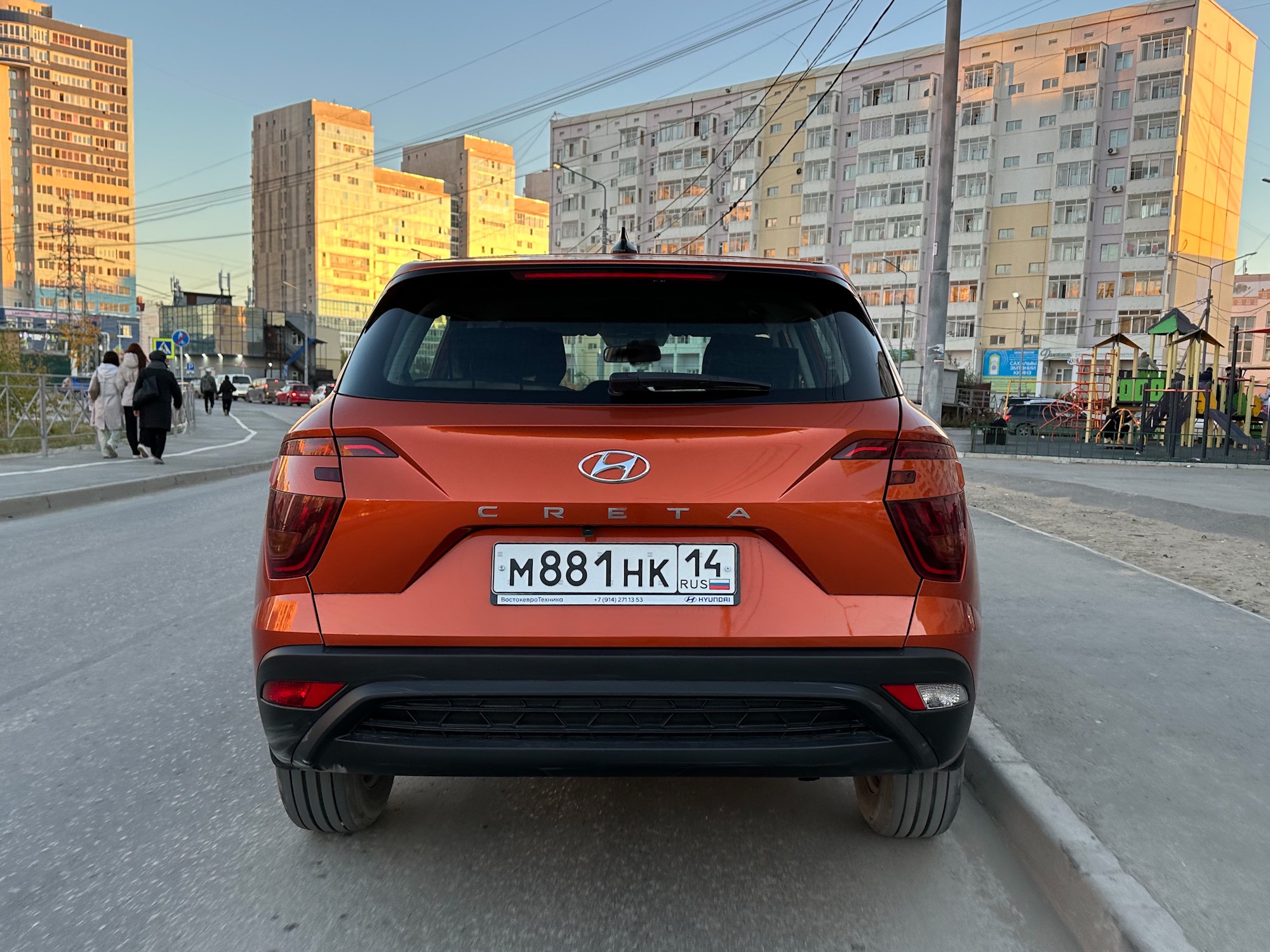 м 881 нк 14, Hyundai Creta 