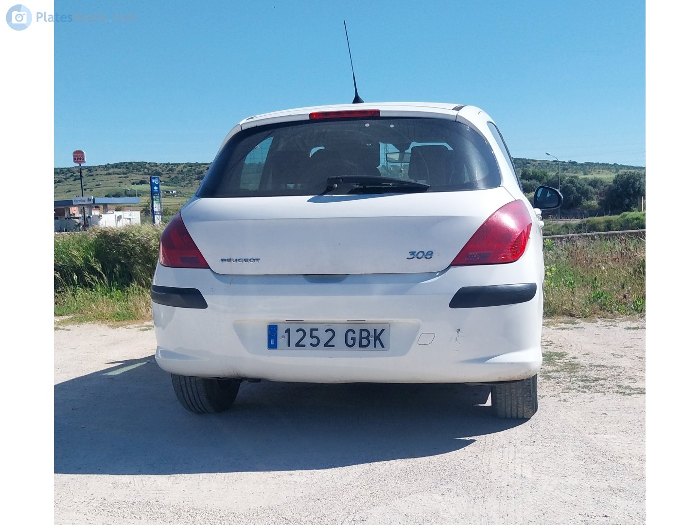 1252 GBK, Peugeot 308 1st gen 5-door Hatch (T7), 2007–2011