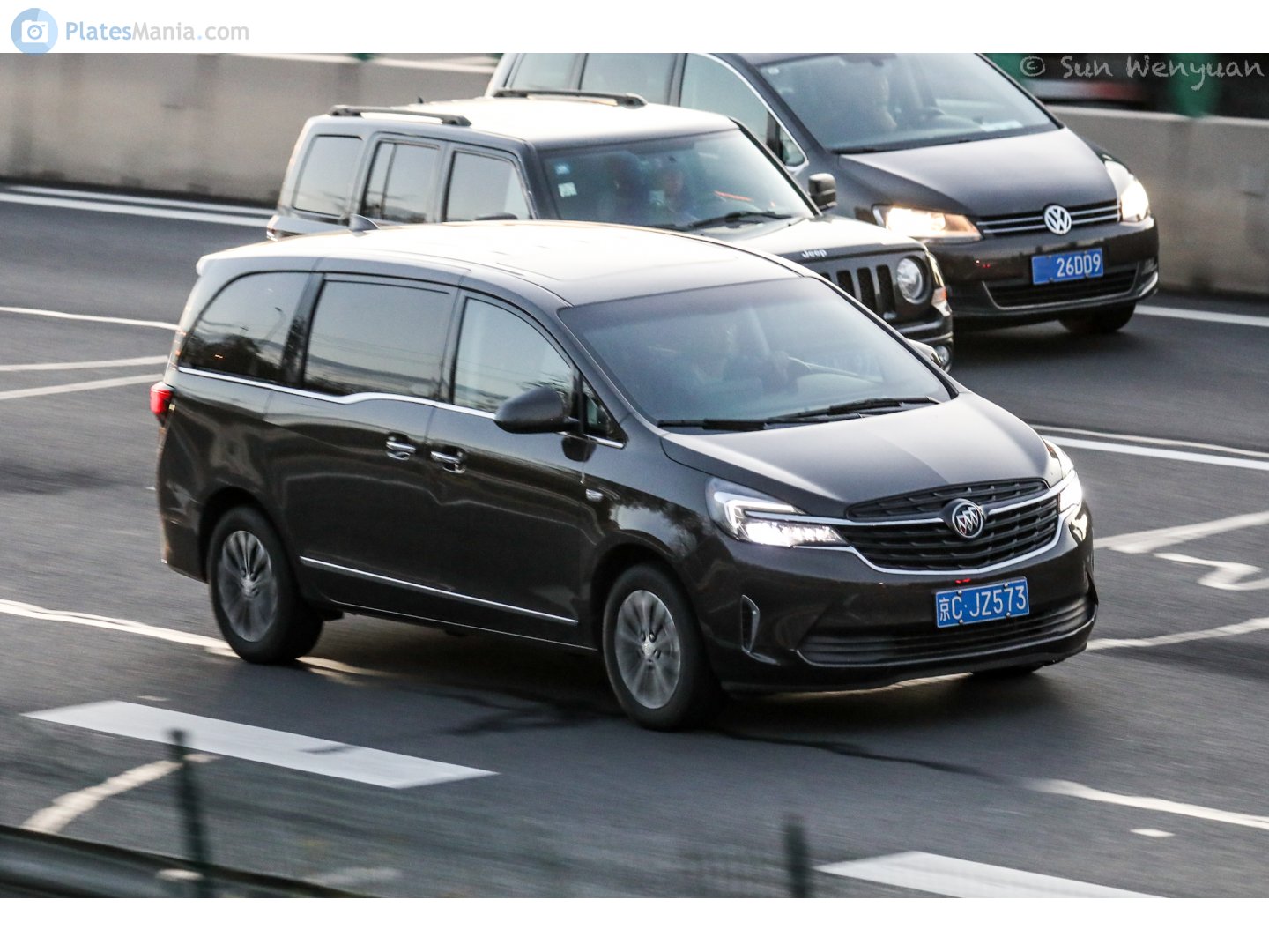 京C·JZ573, Buick GL8 2nd gen Land Business Edition (SGM258), facelift, 2020–