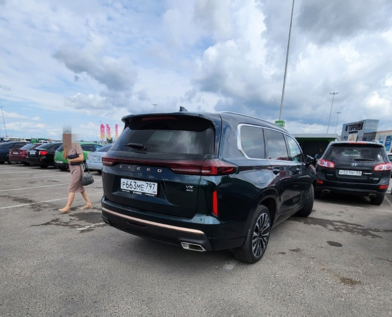 р 663 ме 797, Exeed (CheryExeed, Xingtu) VX (Lanyue) 1st gen (M36T), 2020–