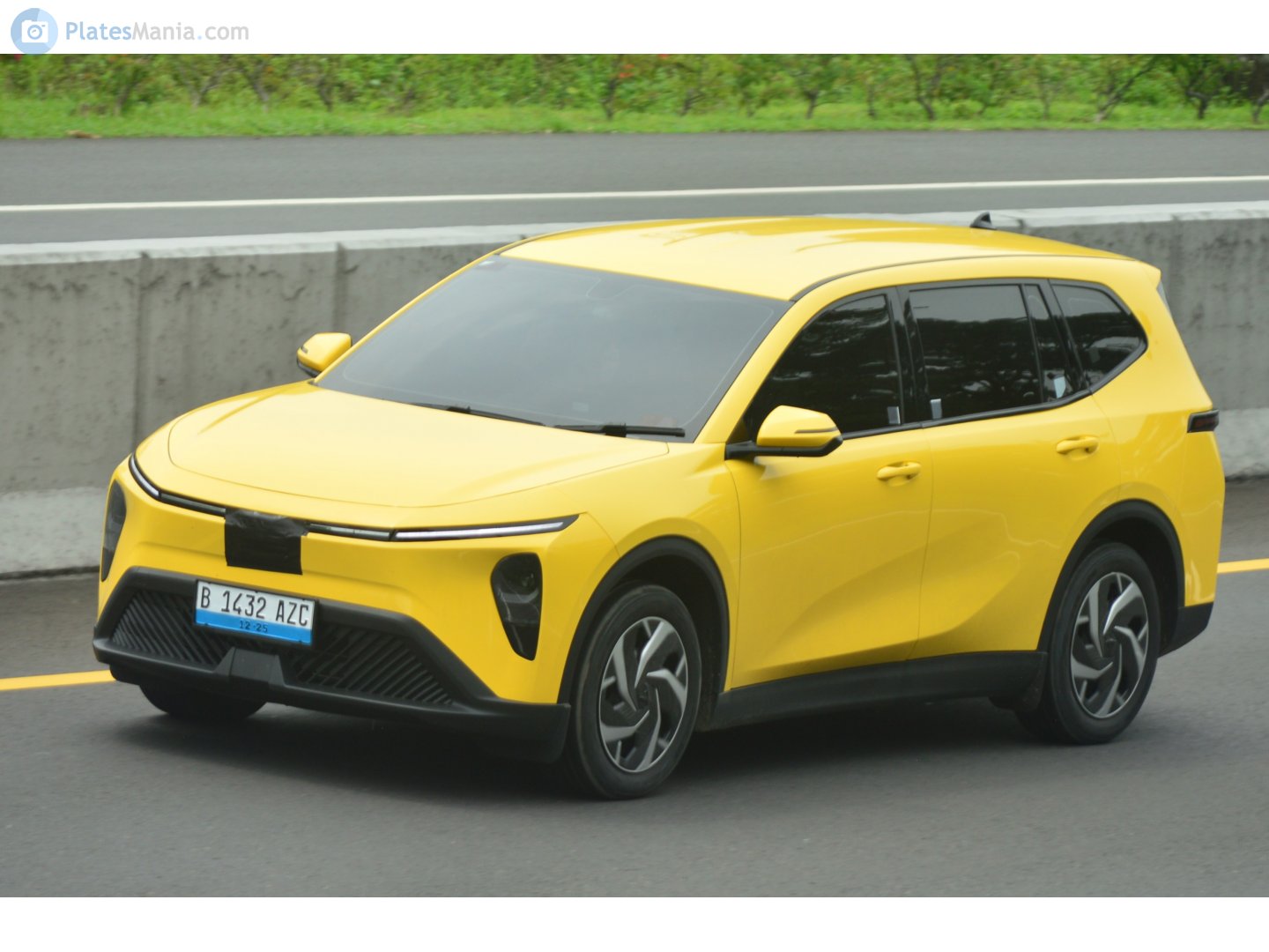 B 1432 AZC, VinFast Limo Green 