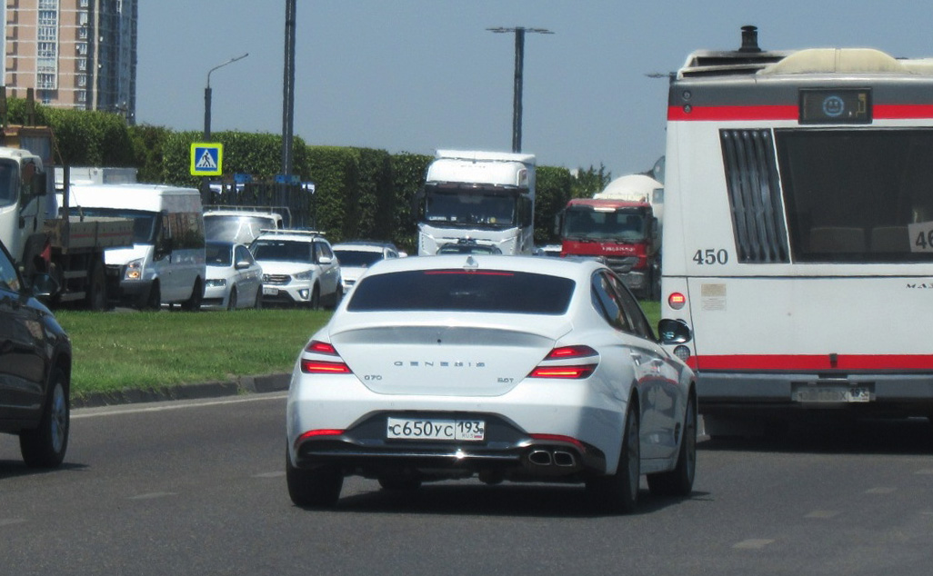 с 650 ус 193, Genesis G70 