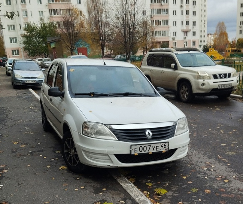 е 007 уе 46, Renault Logan 1st gen Sedan (LS0*/LS1*), facelift, 2009–2016