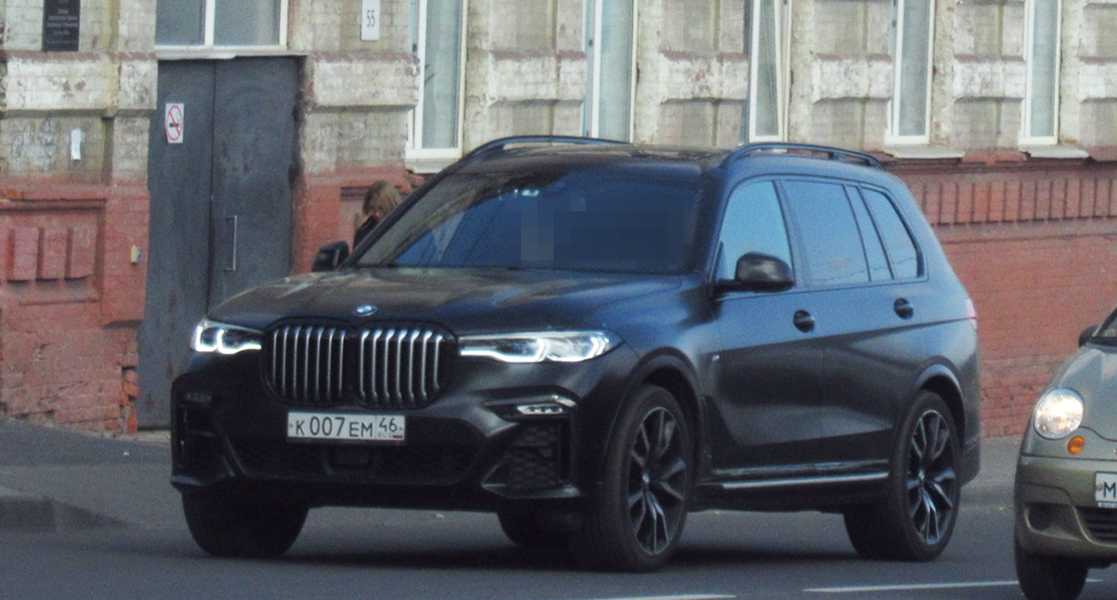 к 007 ем 46, BMW X7 1st gen (G07), 2019–2022