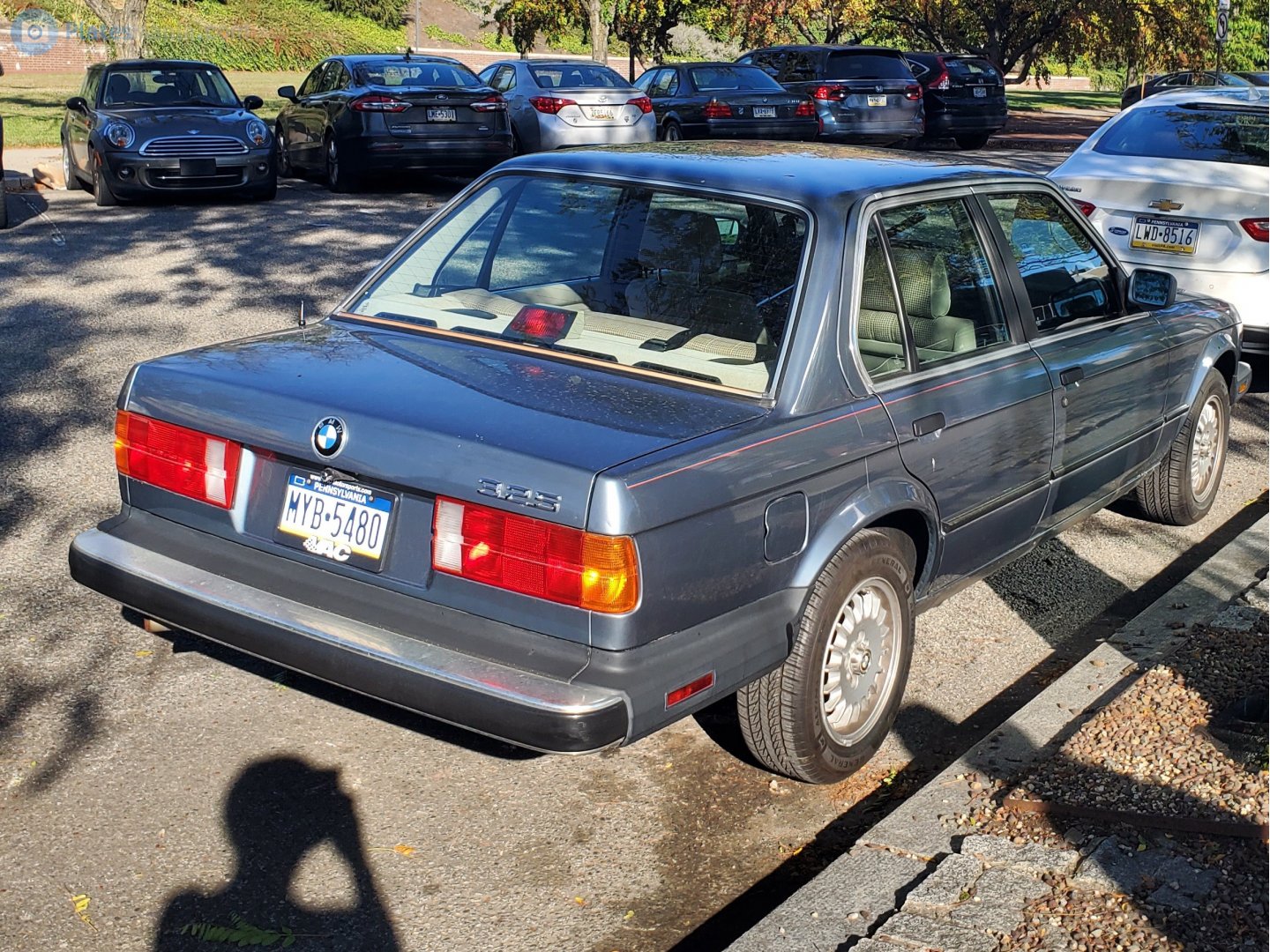MYB-5480, BMW 3 Series 2nd gen Sedan (E30), 1983–1991