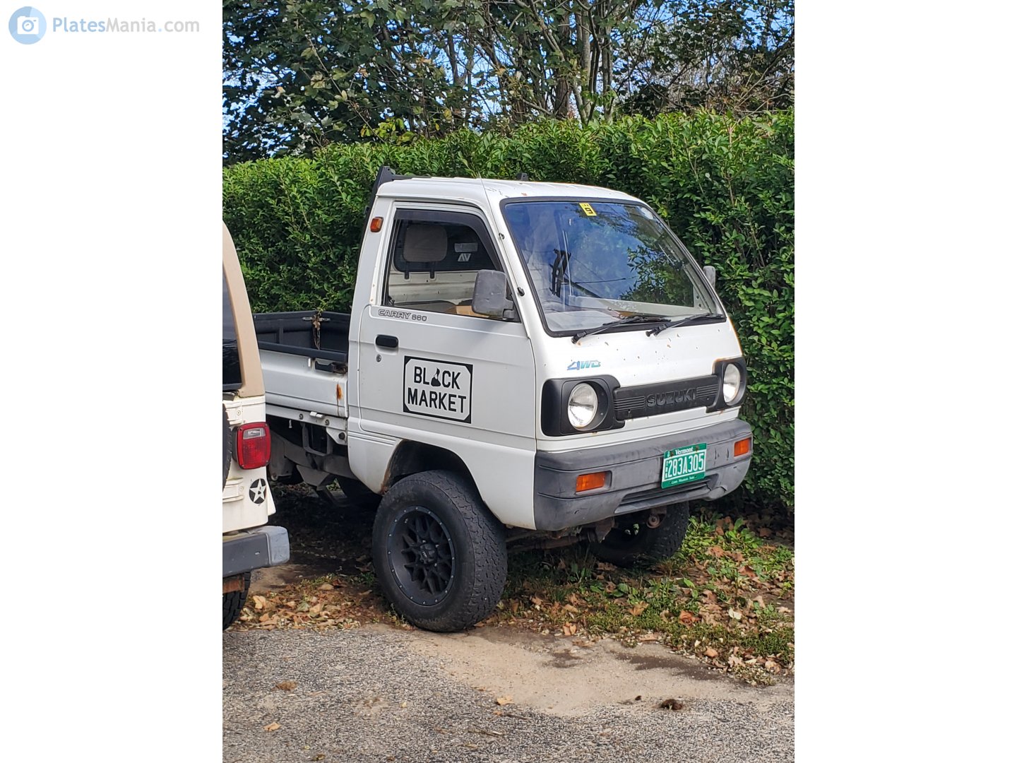 283A305, Suzuki Carry 8th gen (Super Carry) Truck (DA(DB)41T/51T/71T/81T; SK408/SK410), facelift, 1986–1991