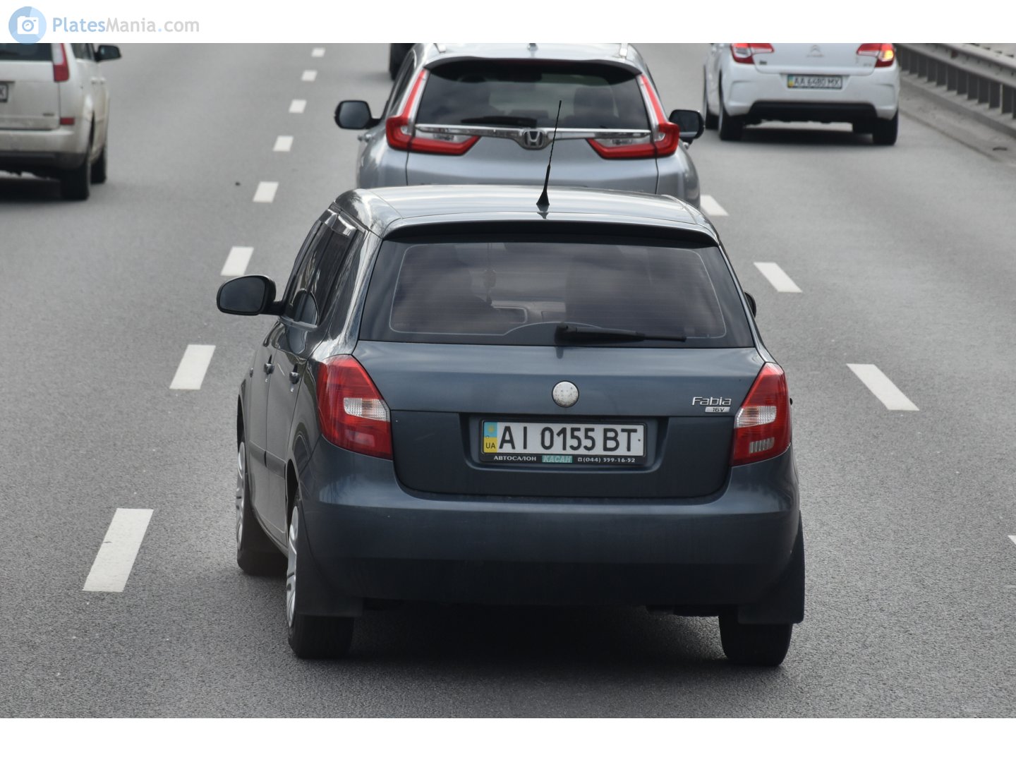 AI 0155 BT, Skoda Fabia 2nd gen Hatch (5J2/542), 2007–2014