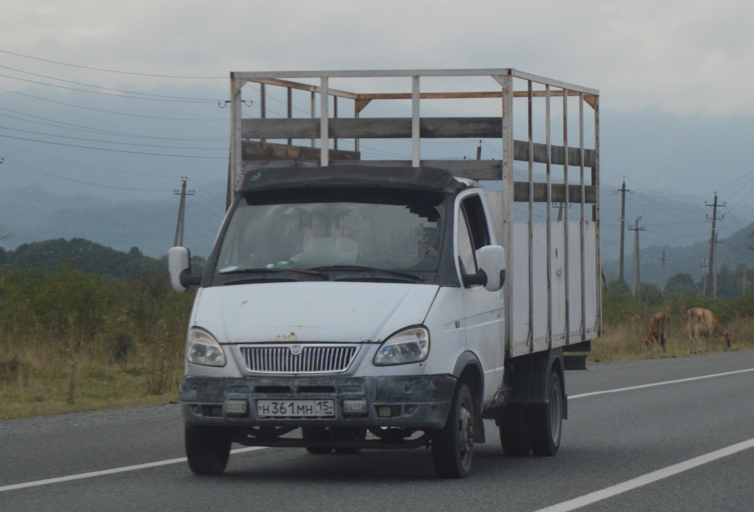 н 361 мн 15, GAZ 3302 ГАЗель 2-3302 Single Cab, facelift, 2003–