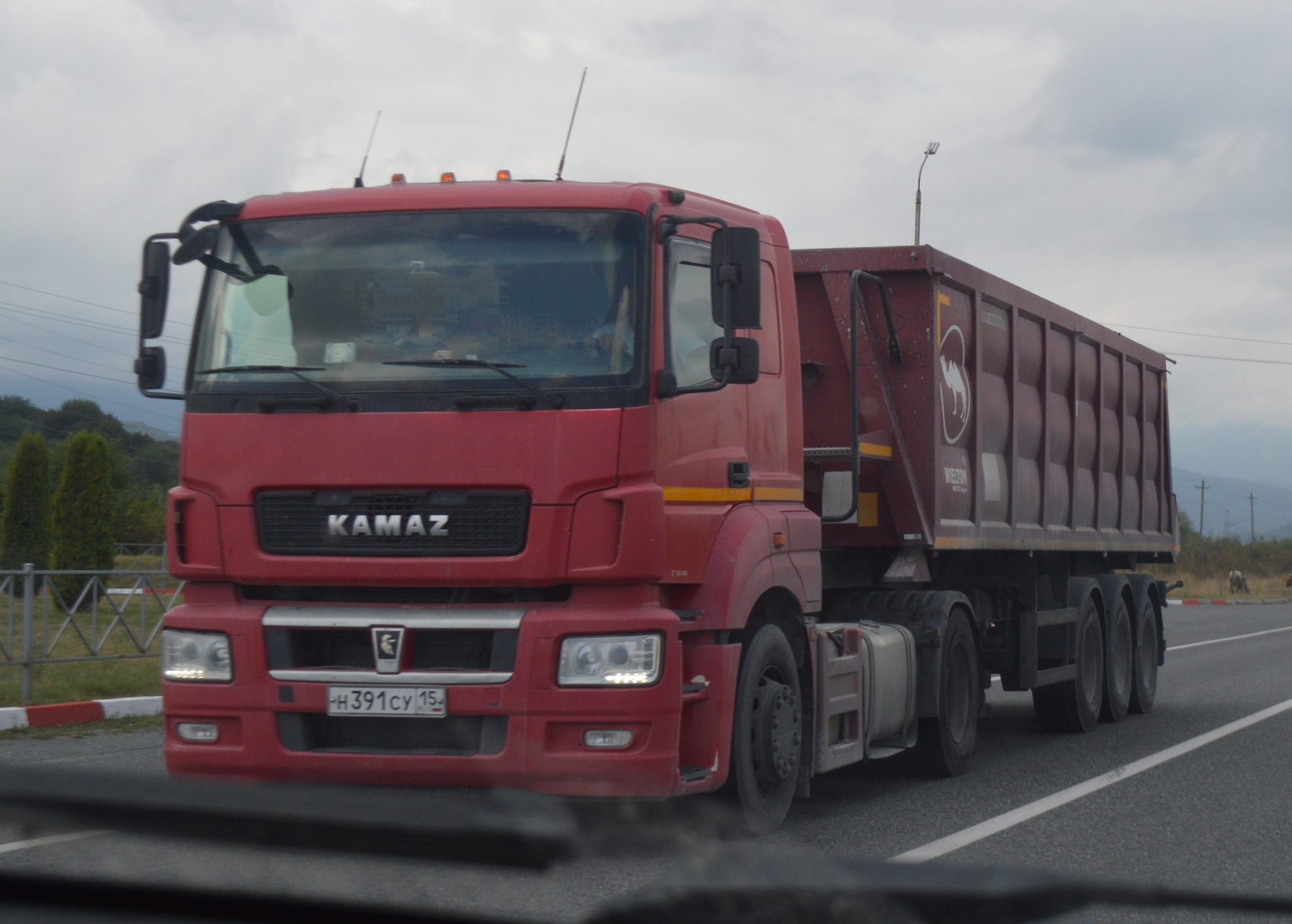 н 391 су 15, KamAZ 5490 5490 (Neo), 2013–