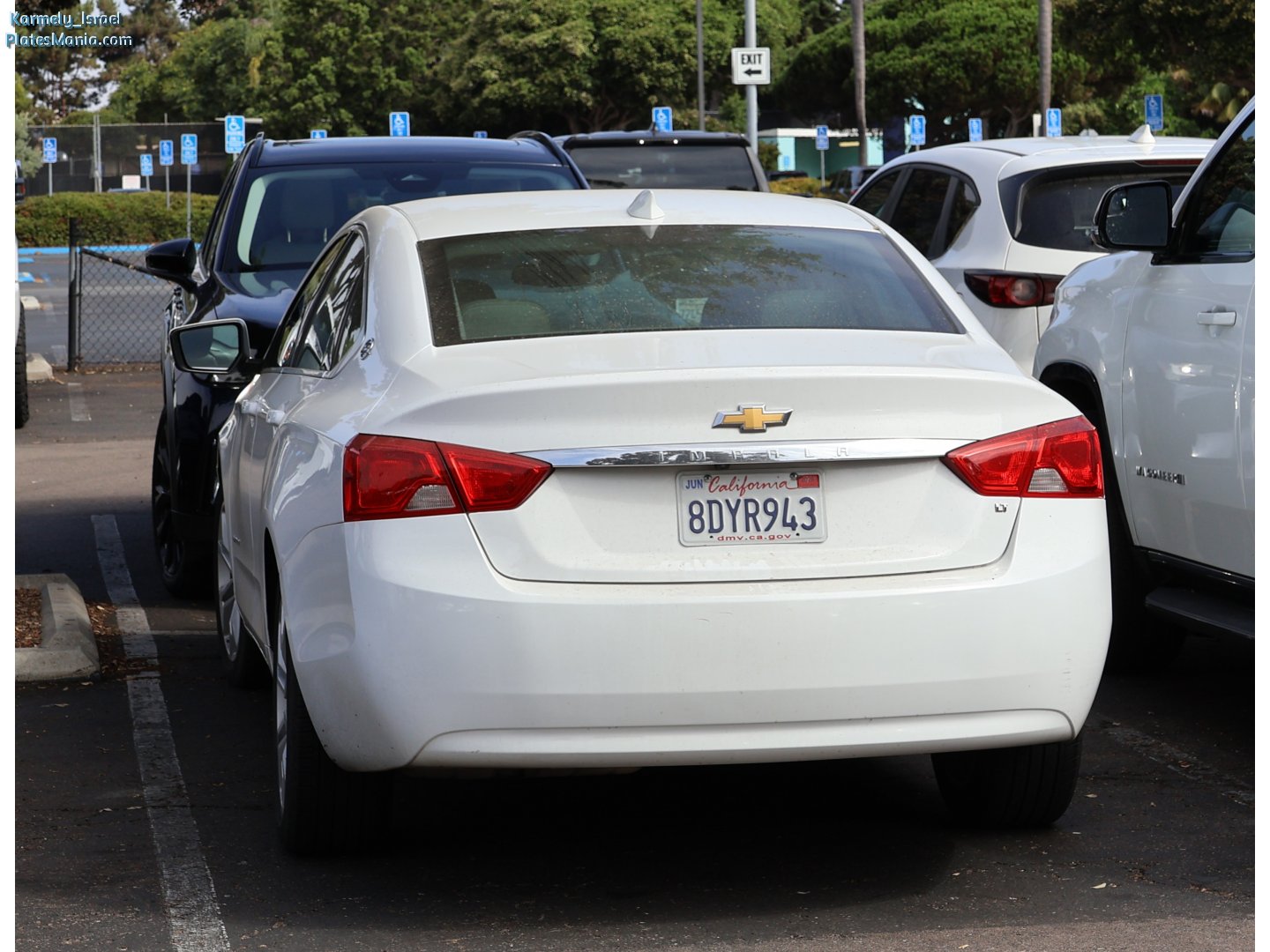 8DYR943, Chevrolet Impala 10th gen (GMX352), 2013–2020