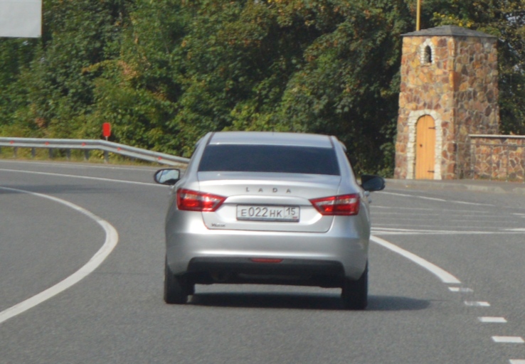е 022 нк 15, Lada (VAZ) Vesta 1st gen Sedan (GFL), 2015–2022