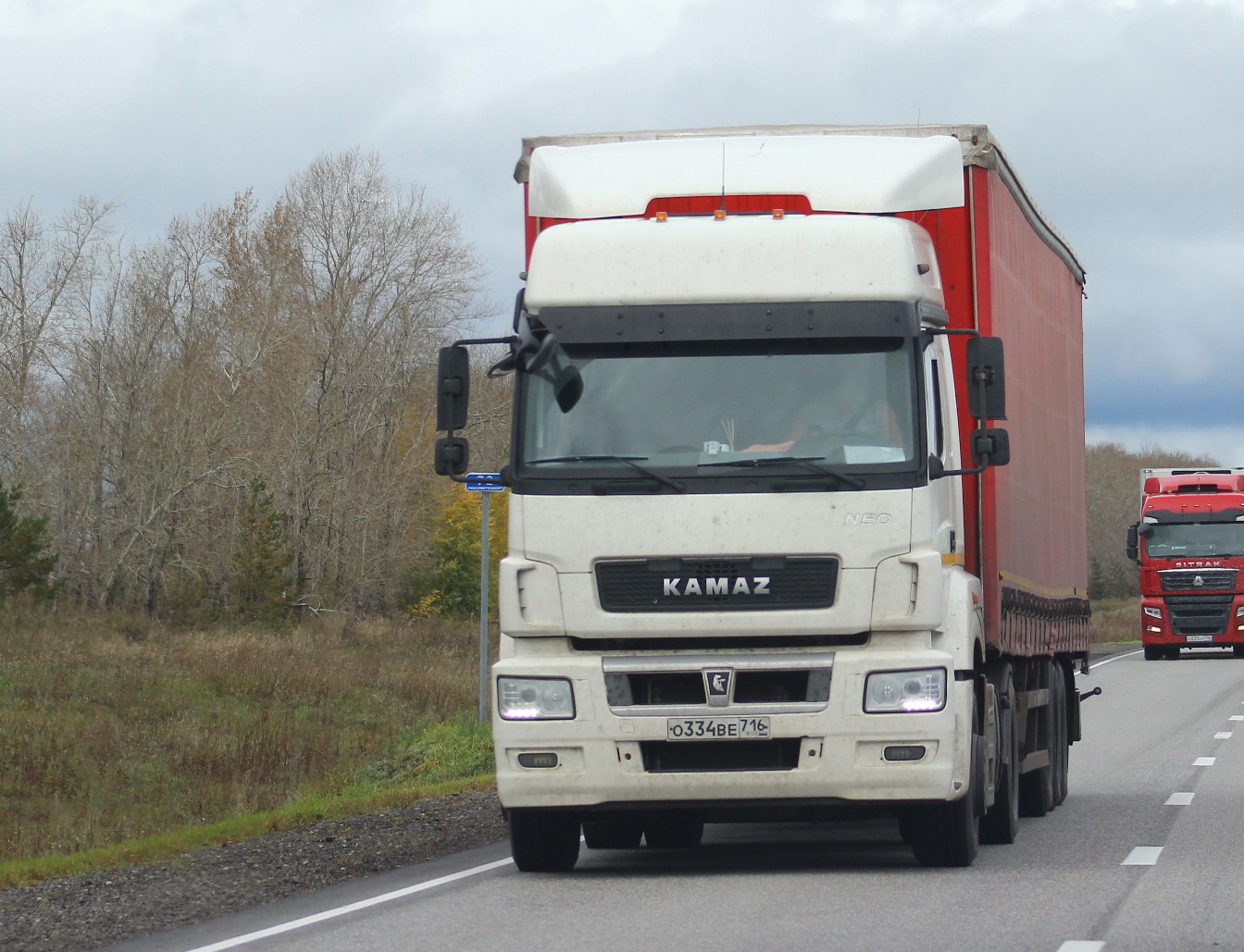 о 334 ве 716, KamAZ 5490 5490 (Neo), 2013–