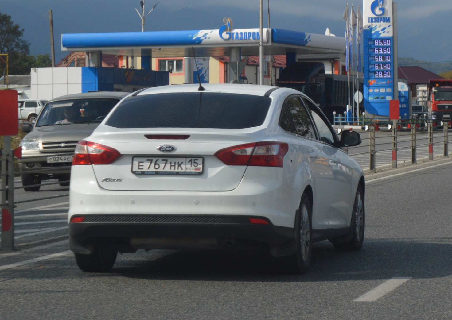 е 767 нк 15, Ford Focus 