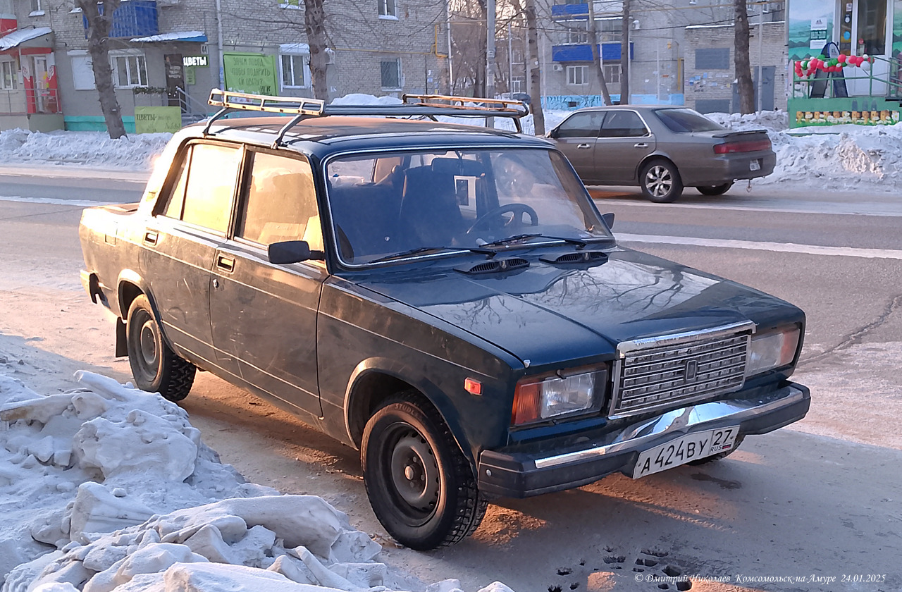 а 424 ву 27, Lada (VAZ) 2107 Жигули (Nova / Riva / Signet / 1500), 1982–2014
