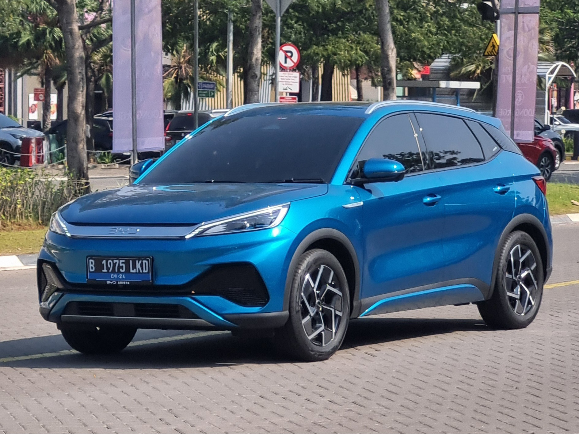 B 1975 LKD, BYD Atto 3 1st gen (SC2E), 2022–