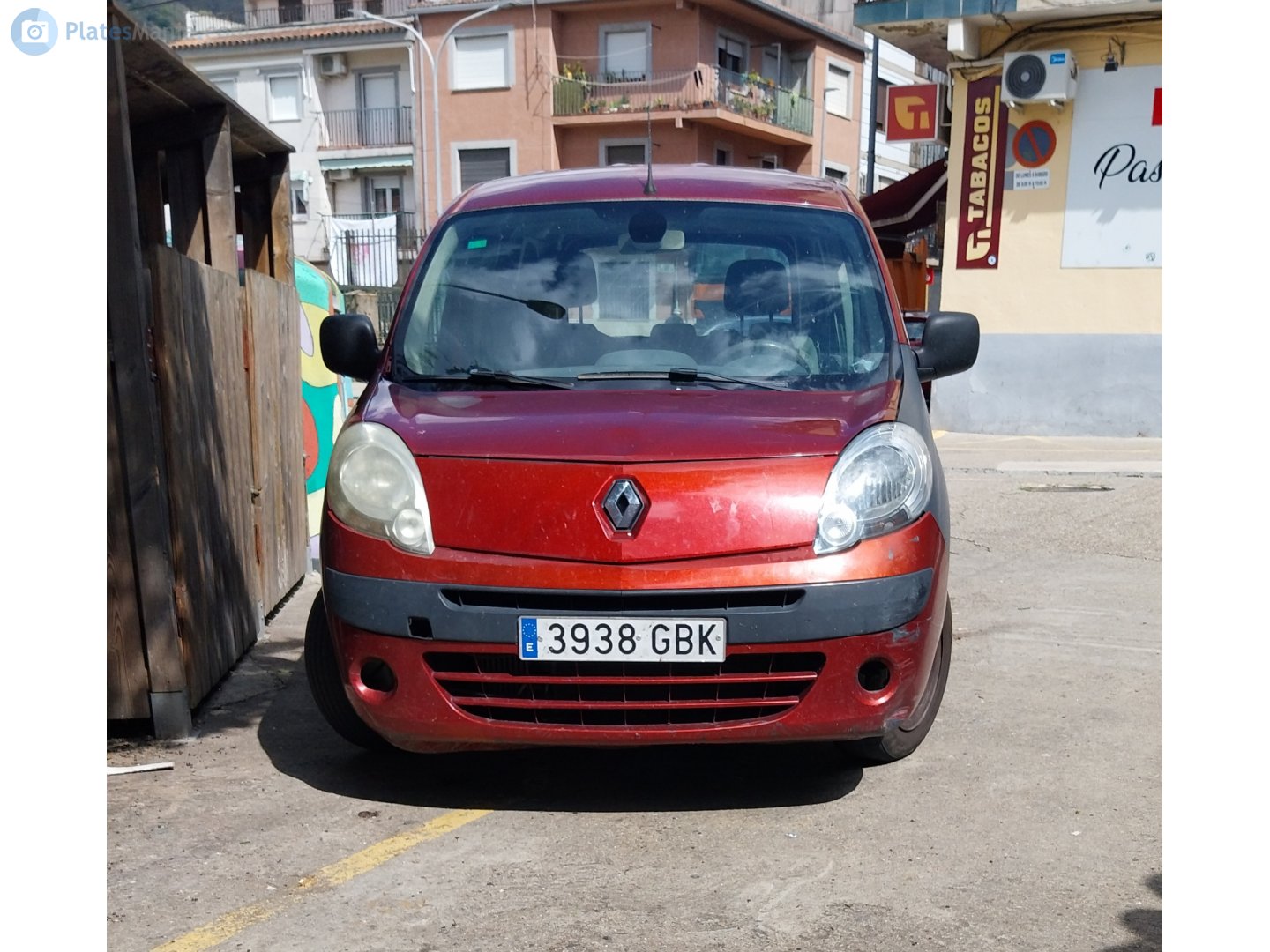 3938 GBK, Renault Kangoo 2nd gen (K61/F61; Global-market), 2007–2013