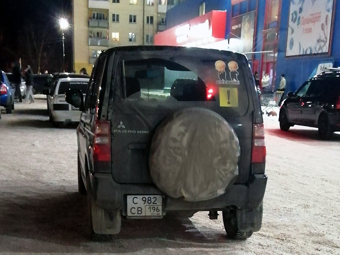 с 982 св 196, Mitsubishi Pajero Mini 2nd gen (H53A/H58A), 1998–2012