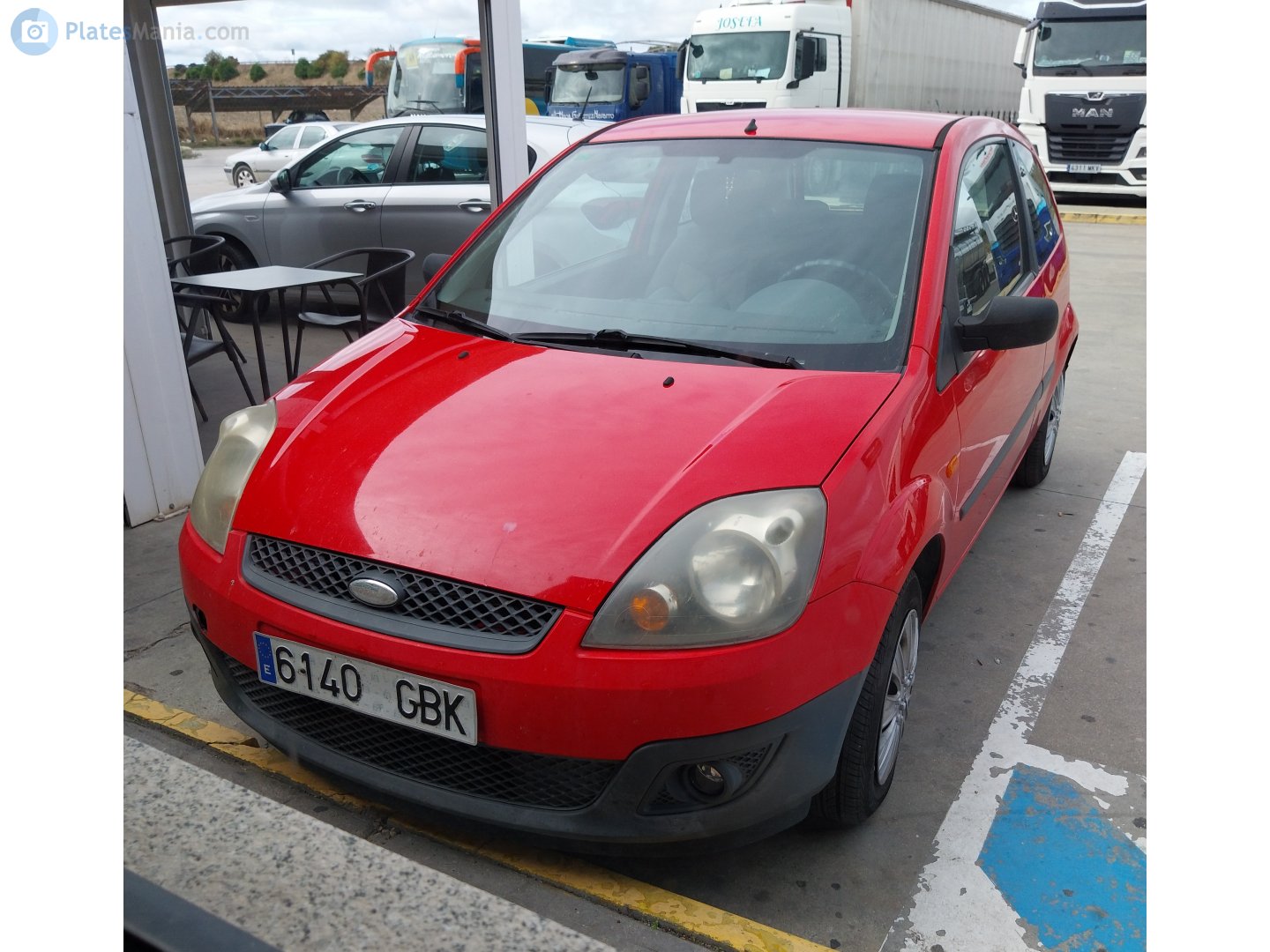 6140 GBK, Ford Fiesta 5th gen 3-door Hatch (B257), 1st facelift, 2005–2008