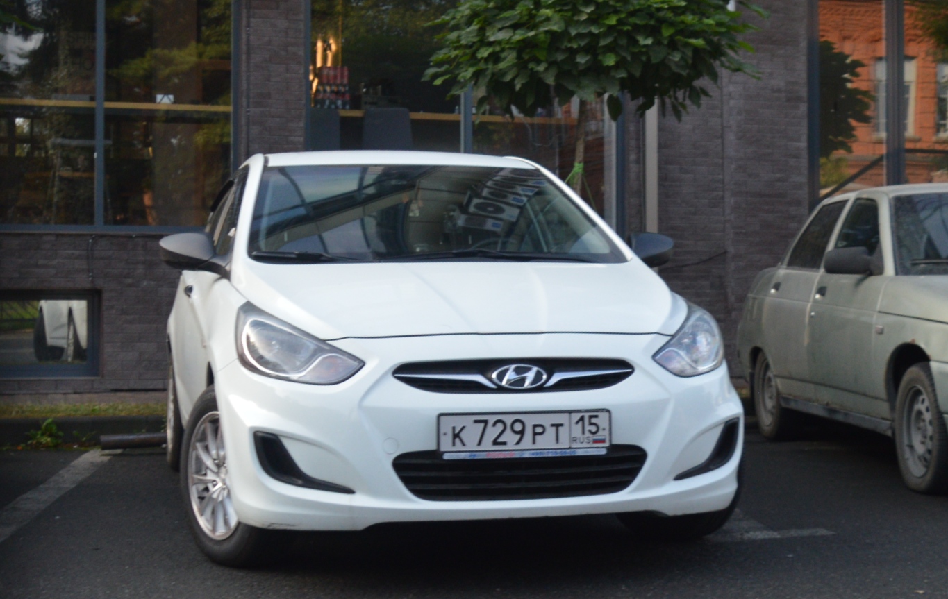 к 729 рт 15, Hyundai Solaris 1st gen Sedan (RB), 2011–2014