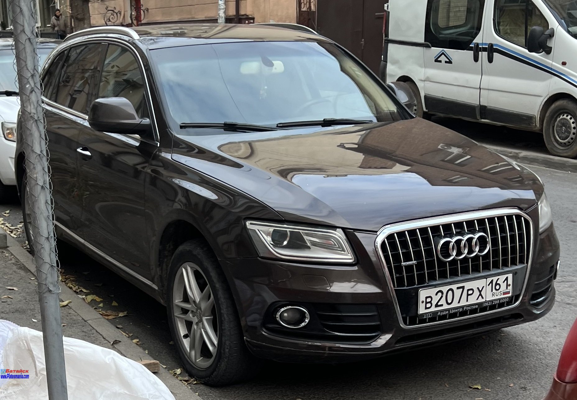в 207 рх 161, Audi Q5 
