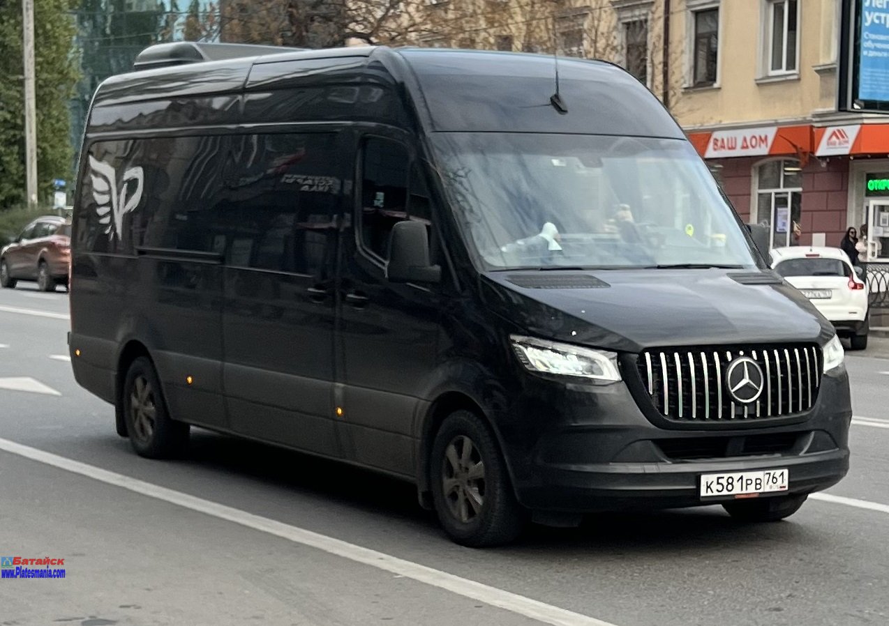 к 581 рв 761, Mercedes-Benz Sprinter 3rd gen (W907), 2018–