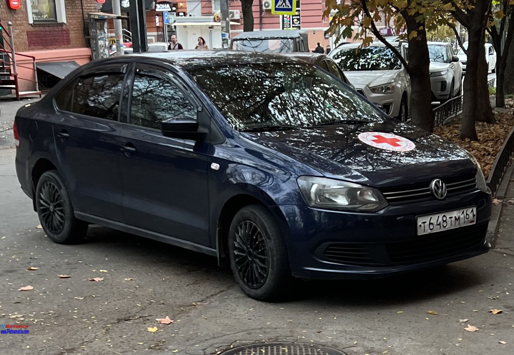 т 648 тм 161, Volkswagen Polo 5th gen Sedan (A05), 2010­–2015