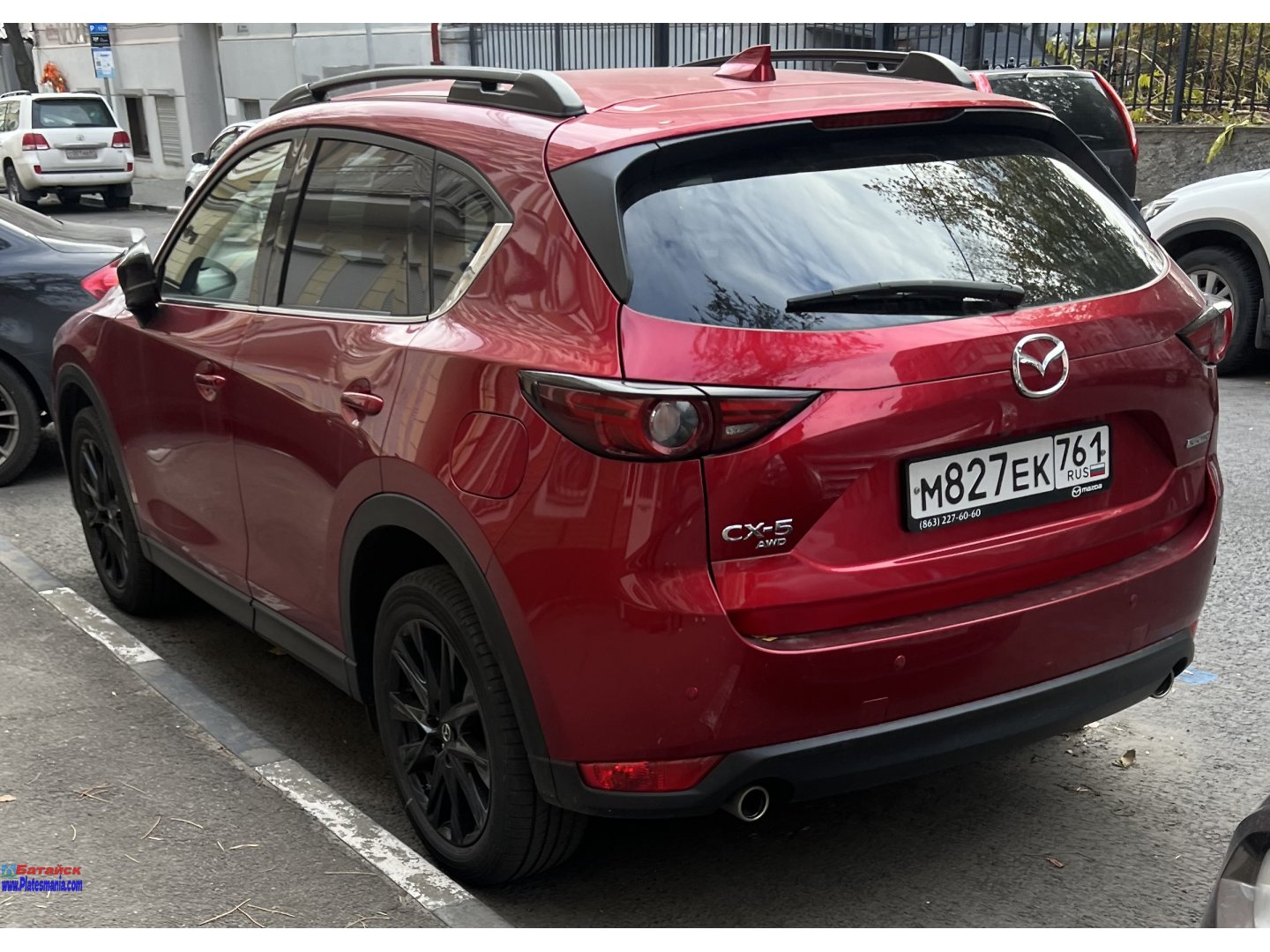 м 827 ек 761, Mazda CX-5 