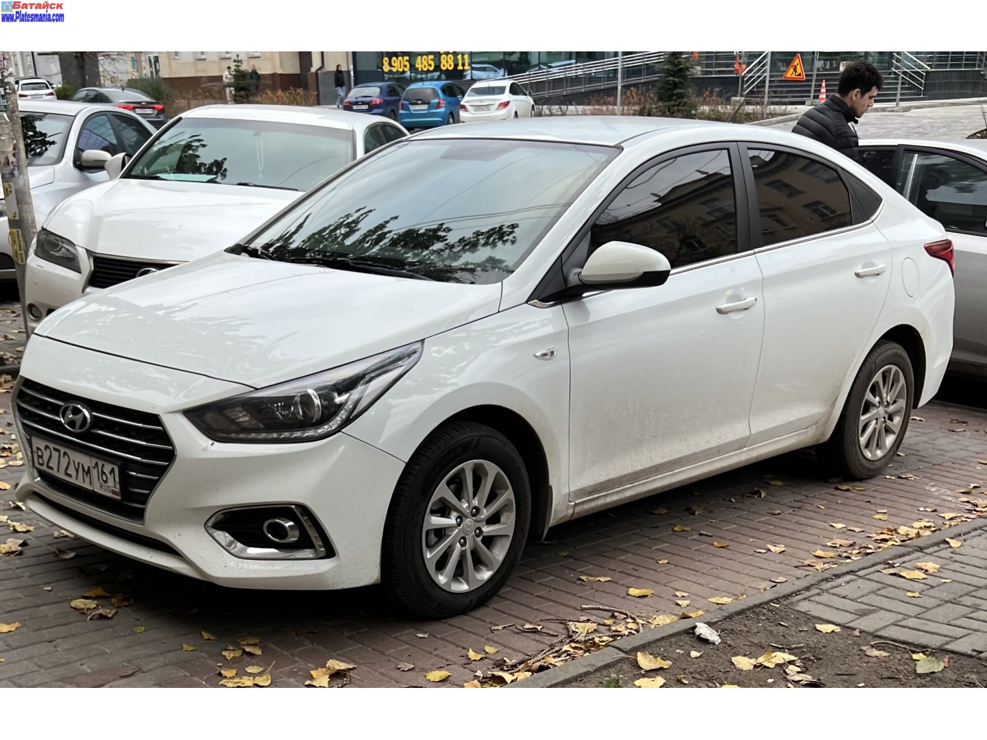 в 272 ум 161, Hyundai Solaris 2nd gen (HCR), 2017–2020