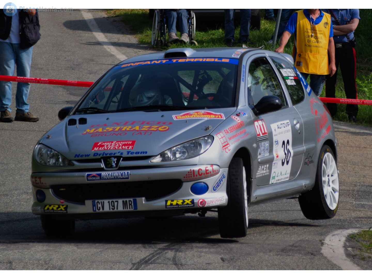 CV 197 MR, Peugeot 206 1st gen 3-door Hatch (T10), 1998–2009