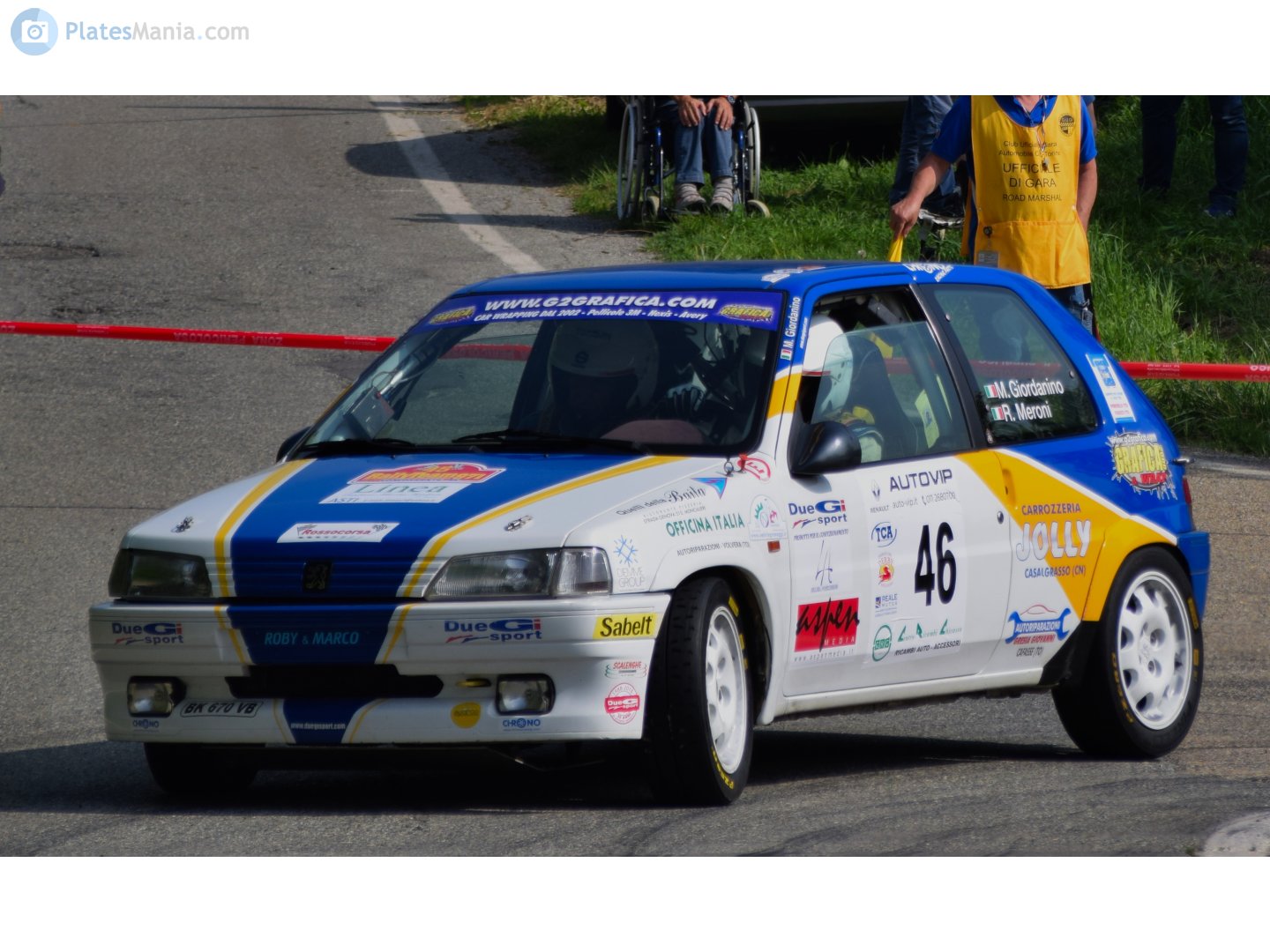 BK 670 VB, Peugeot 106 1st gen 3-door Hatch (1A), 1991–1996