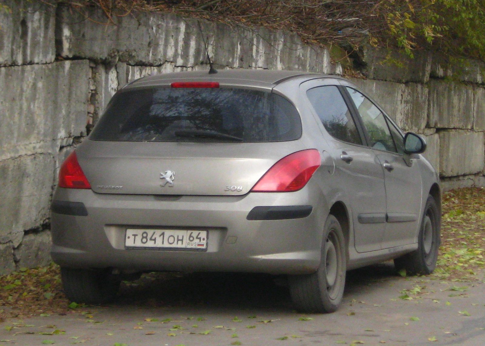 т 841 он 64, Peugeot 308 