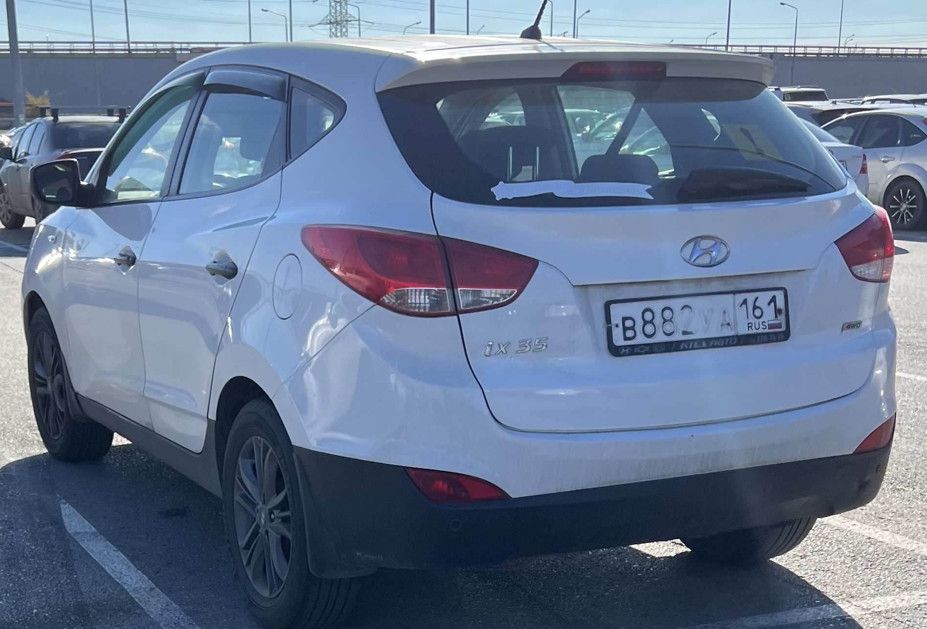 в 882 уа 161, Hyundai ix35 