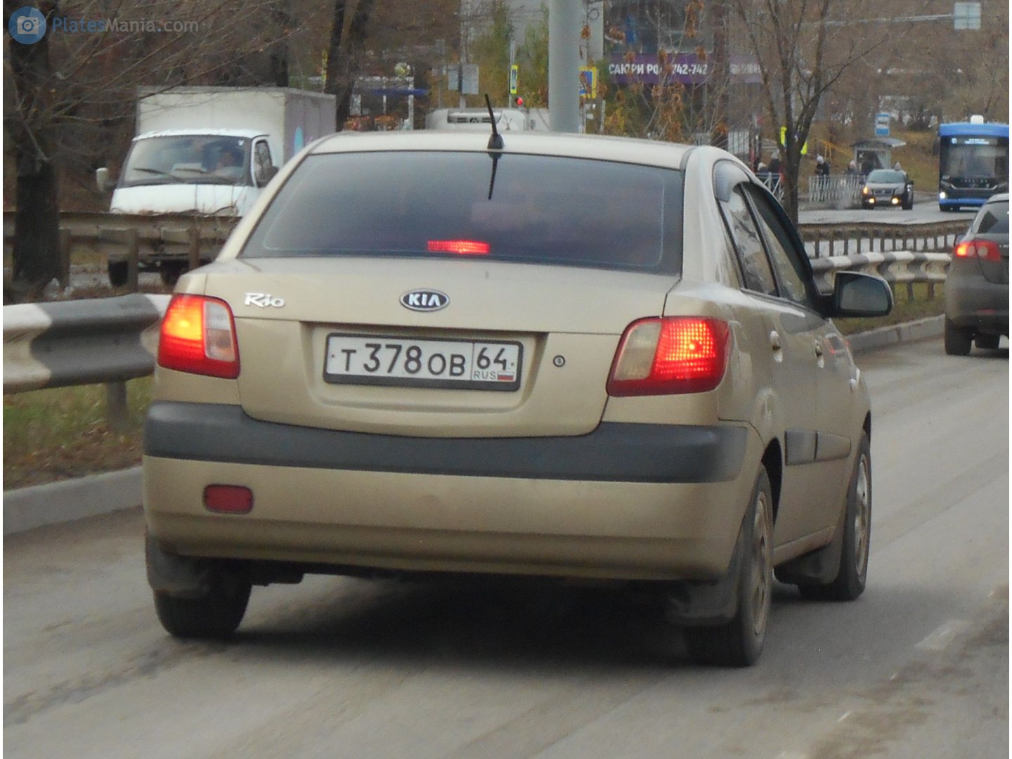 т 378 ов 64, Kia Rio 