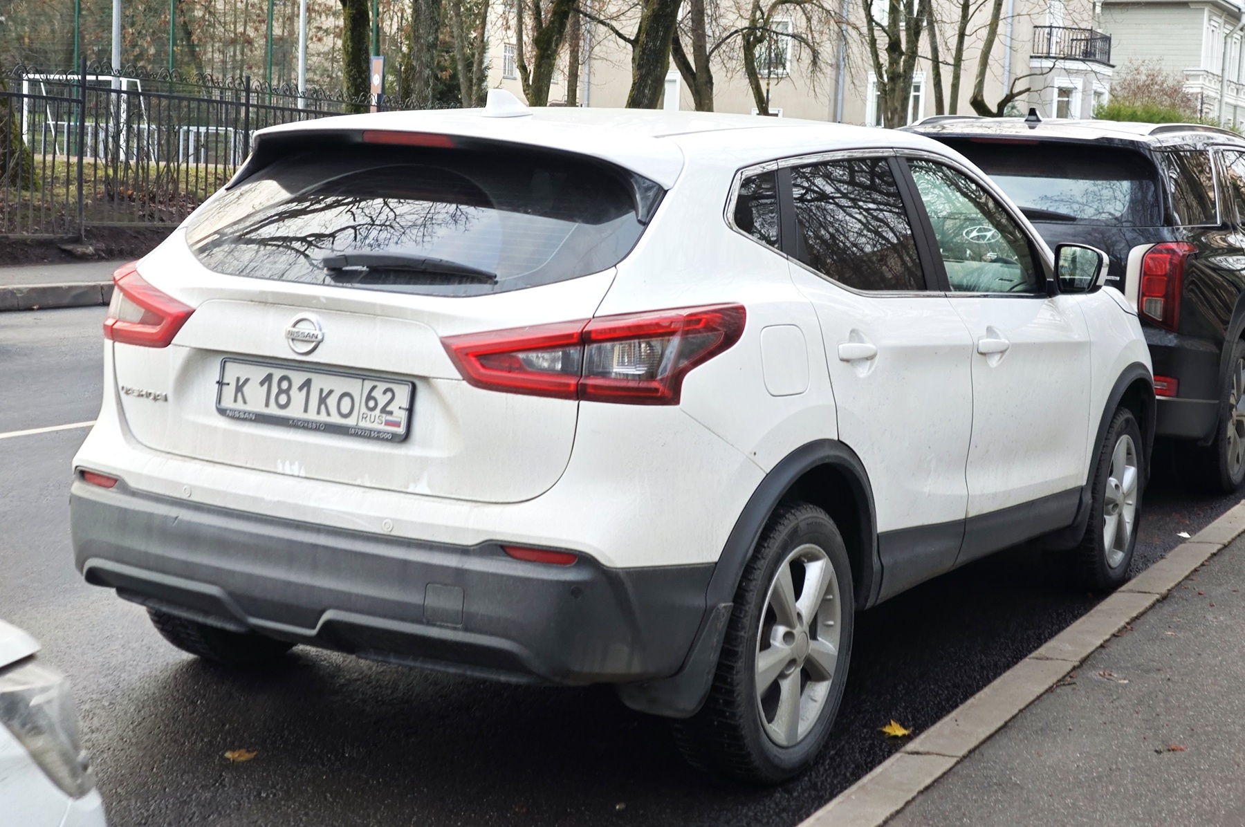 к 181 ко 62, Nissan Qashqai 2nd gen (J11), facelift, 2017–2021 (–2024 for others)