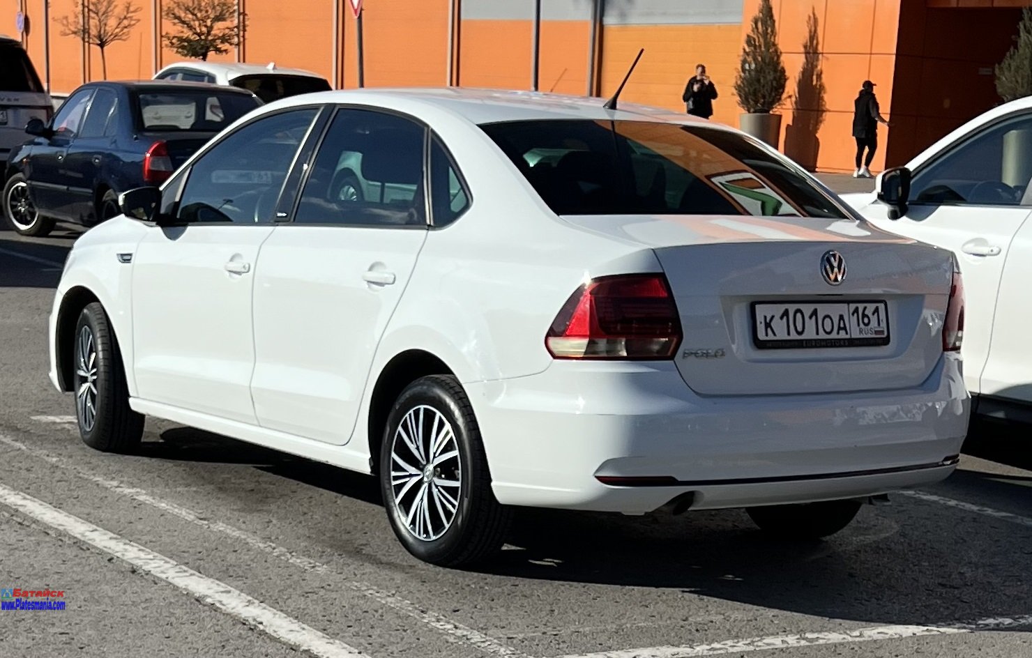 к 101 оа 161, Volkswagen Polo 5th gen Sedan (A05), 1st facelift, 2015–2020