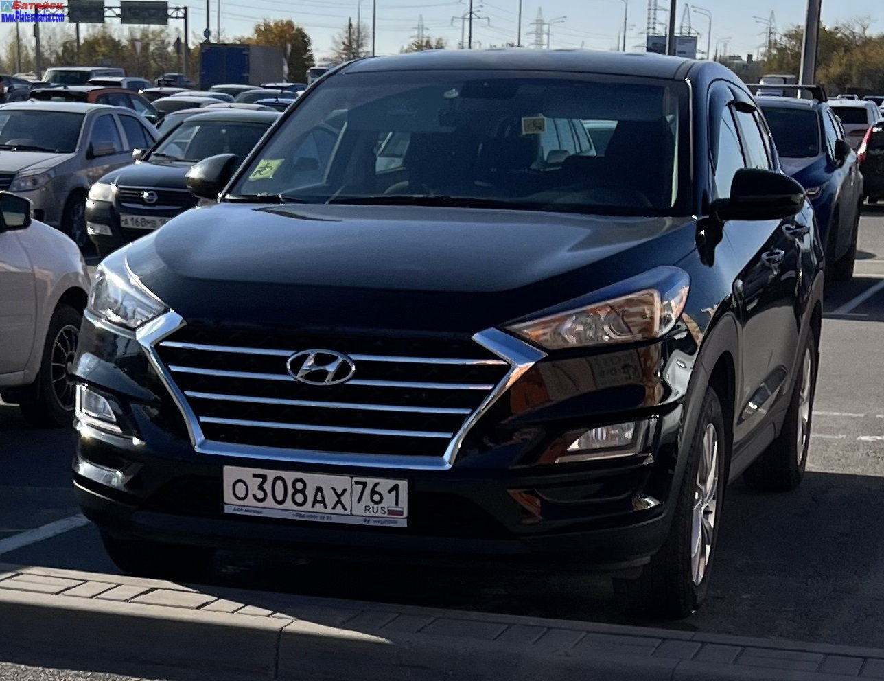 о 308 ах 761, Hyundai Tucson 
