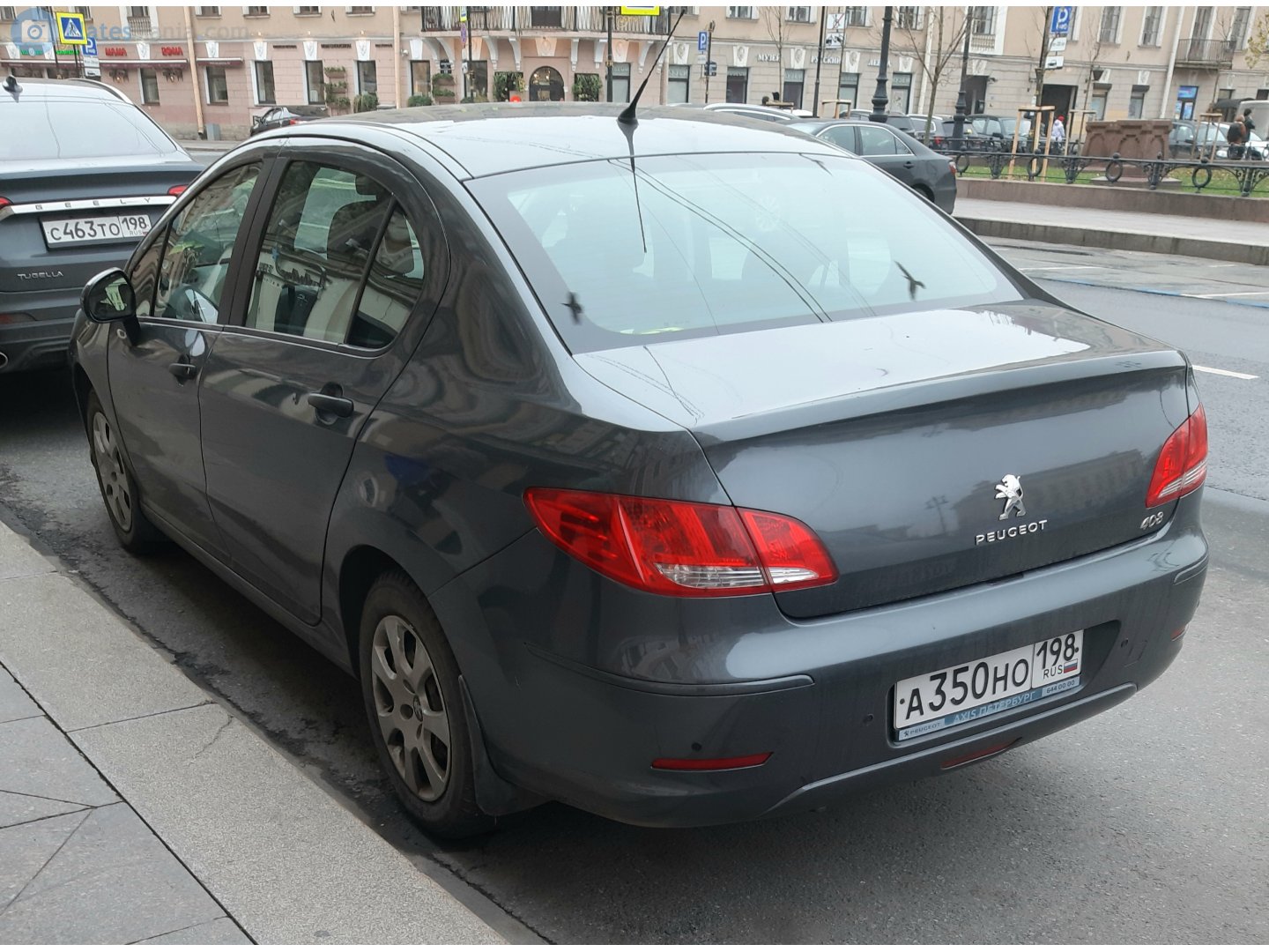 а 350 но 198, Peugeot 408 