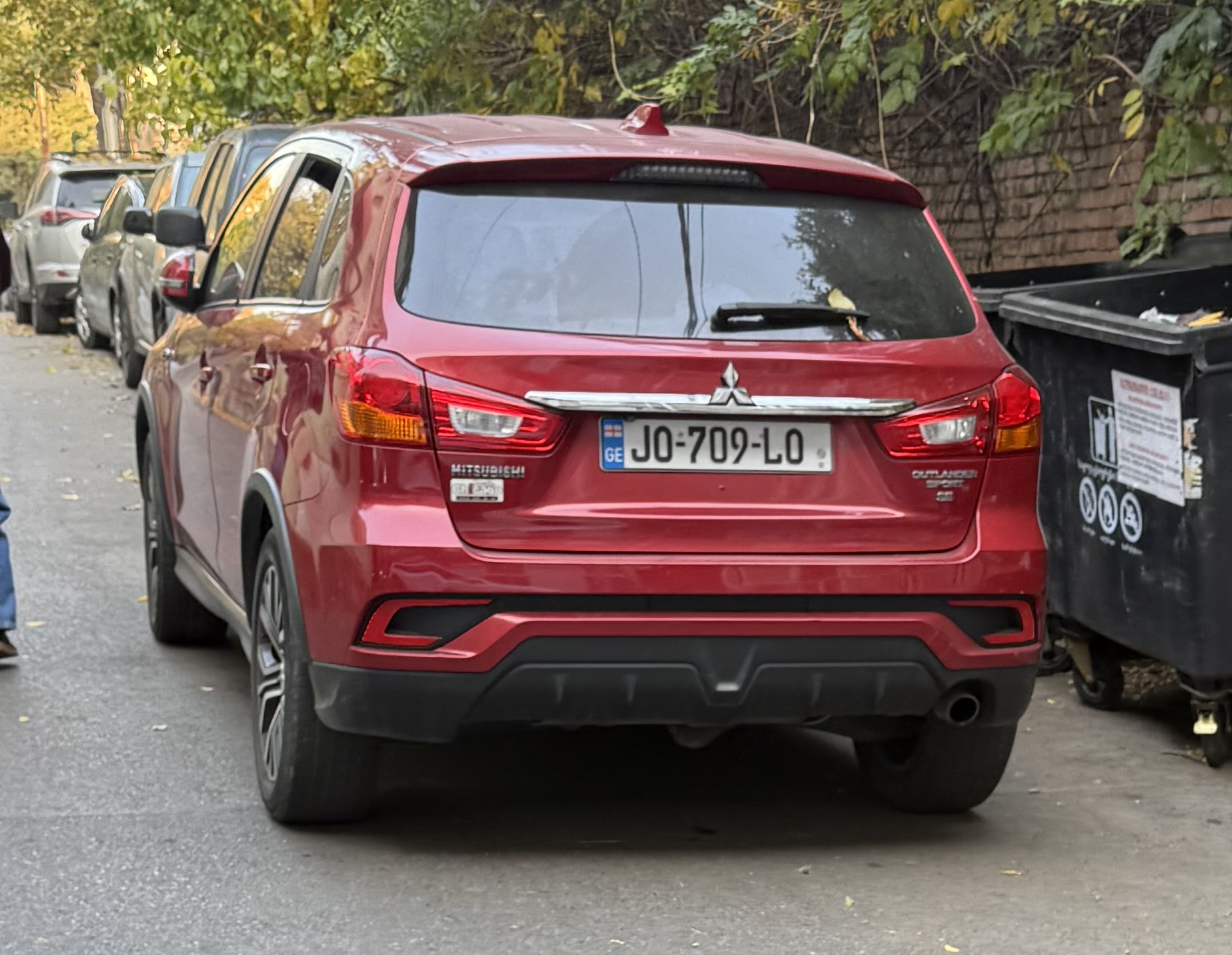 JO-709-LO, Mitsubishi Outlander Sport 