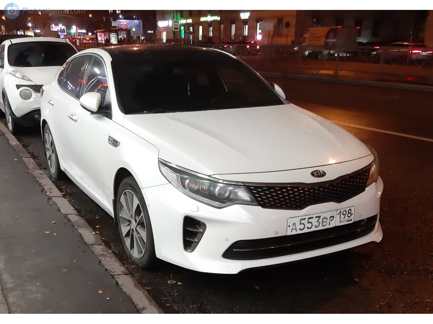 а 553 вр 198, Kia Optima 4th gen Sedan (JF), 2015–2020