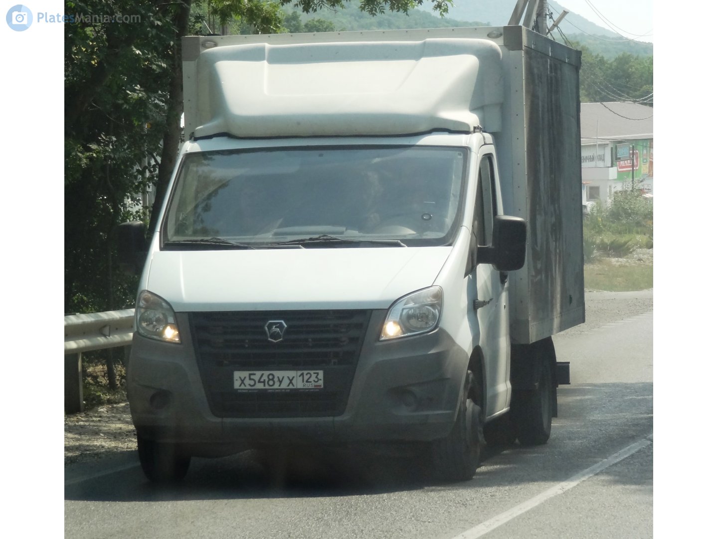 х 548 ух 123, GAZ ГАЗель Next Single Cab Truck (A21, A23, C41), 2013–