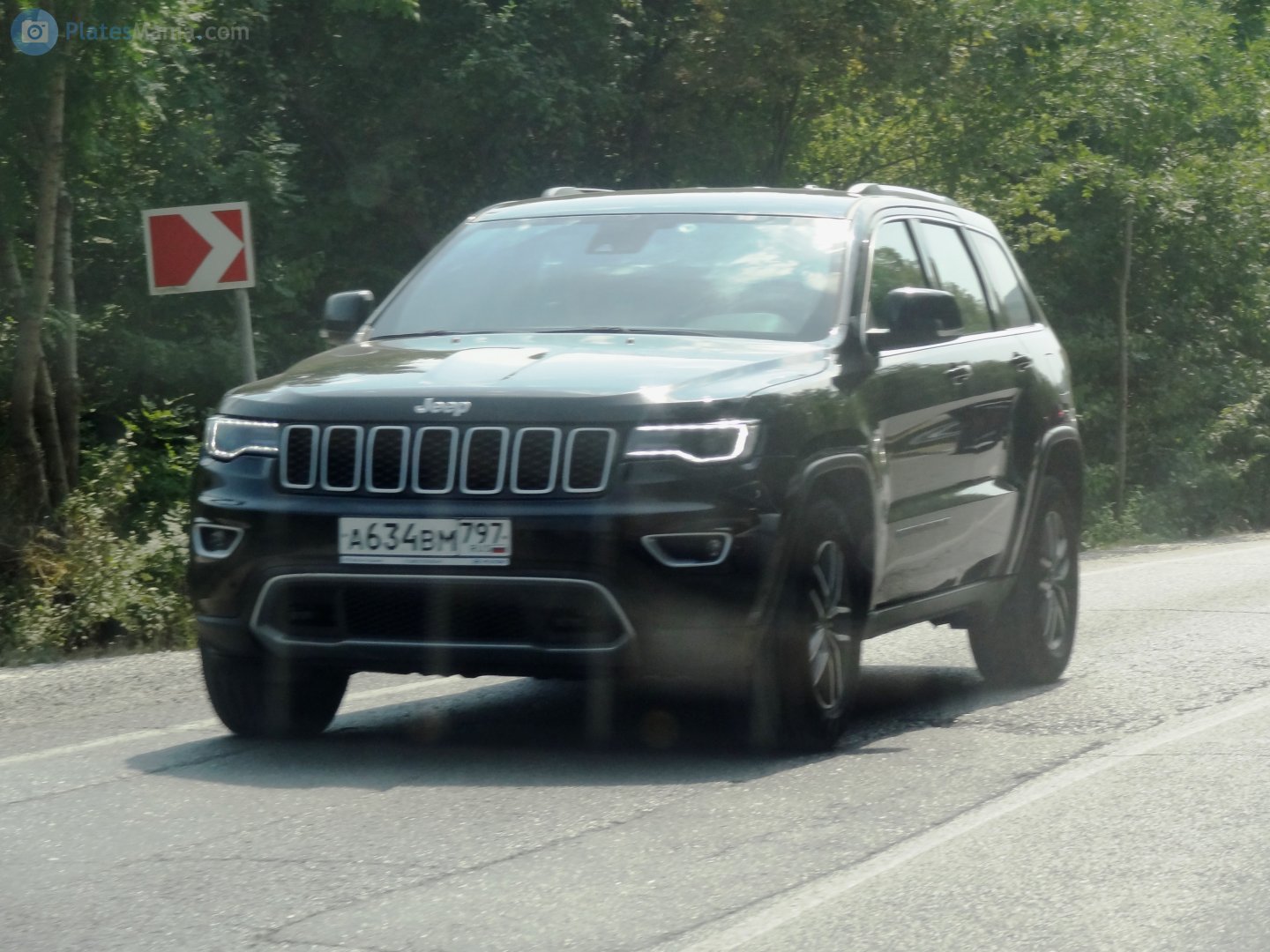 а 634 вм 797, Jeep Grand Cherokee 4th gen (WK2), facelift, 2013–2022