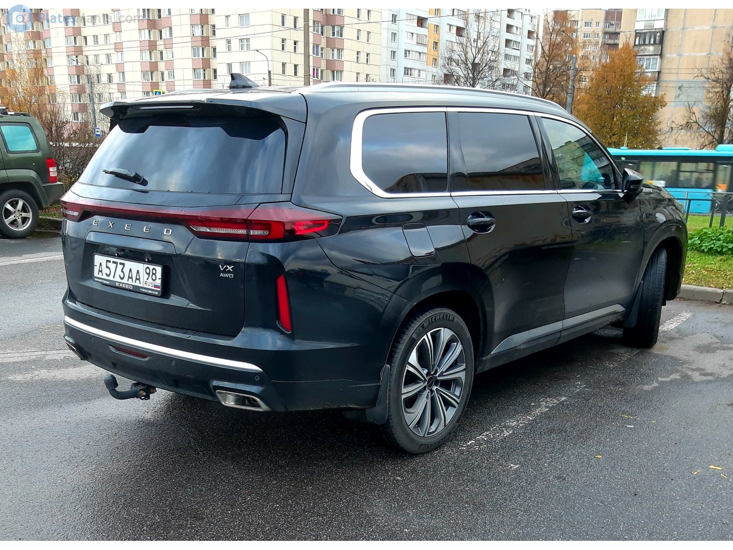 а 573 аа 98, Exeed (CheryExeed, Xingtu) VX (Lanyue) 1st gen (M36T), 2020–