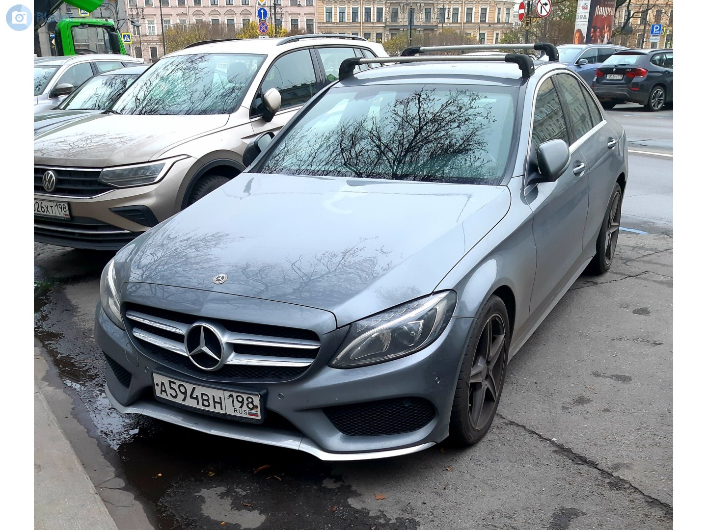 а 594 вн 198, Mercedes-Benz C-Klasse 4th gen Sedan (W205), 2014–2021