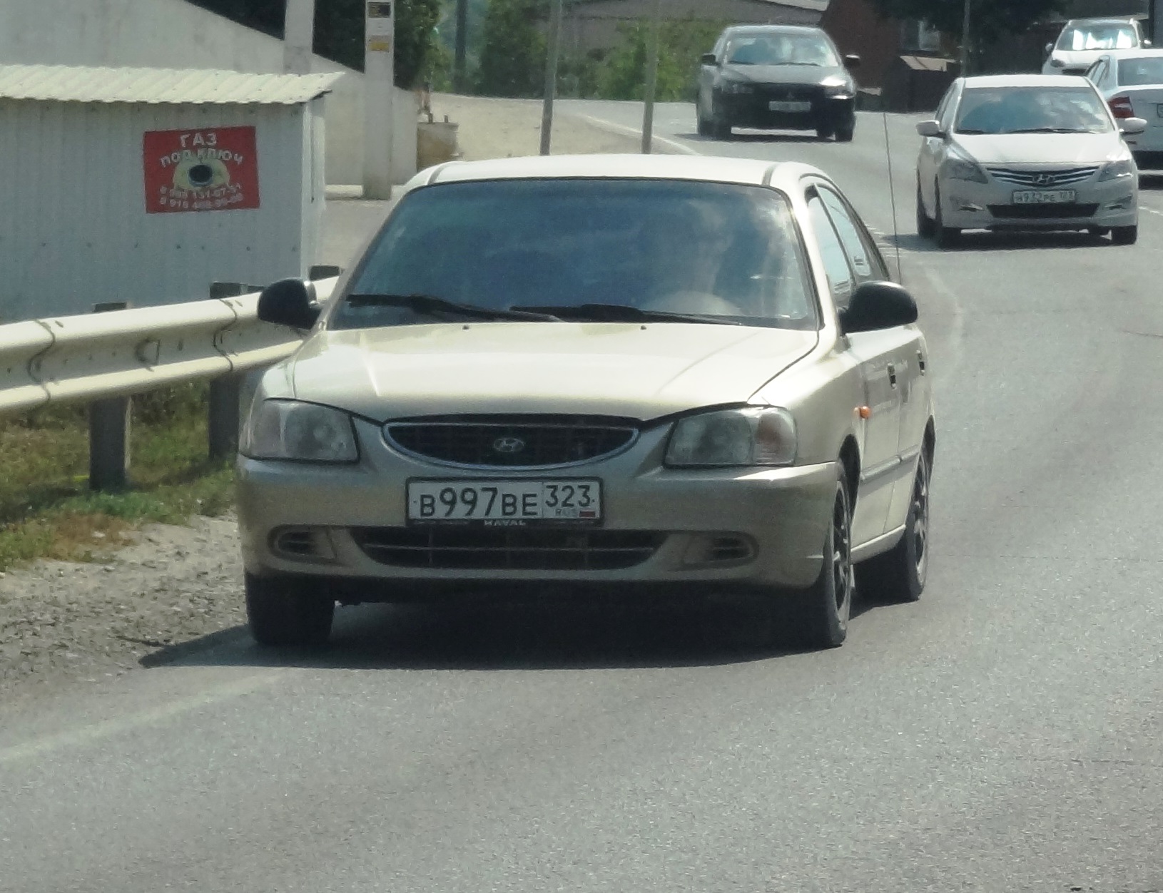 в 997 ве 323, Hyundai Accent 2nd gen Sedan (LC), 1999–2003 (–2016 for others)