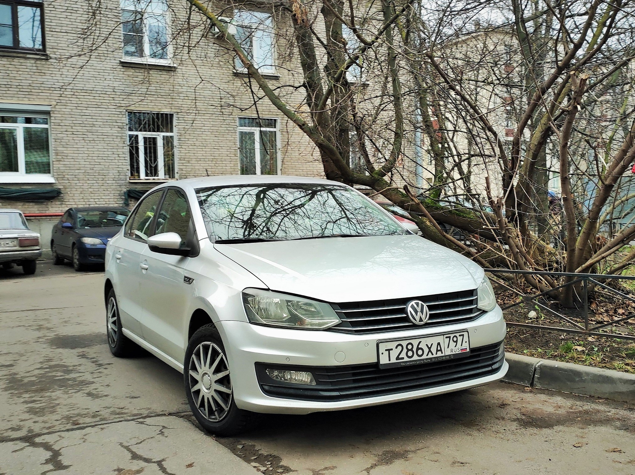 т 286 ха 797, Volkswagen Polo 5th gen Sedan (A05), 1st facelift, 2015–2020