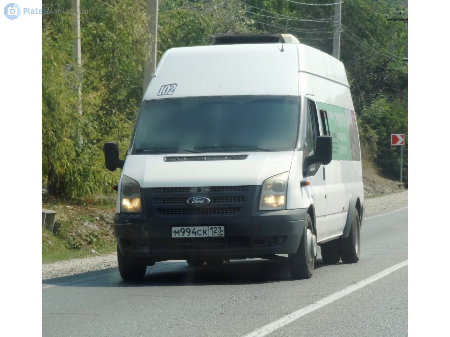 м 994 ск 123, Ford Transit 4th gen Van (V363), 2013–